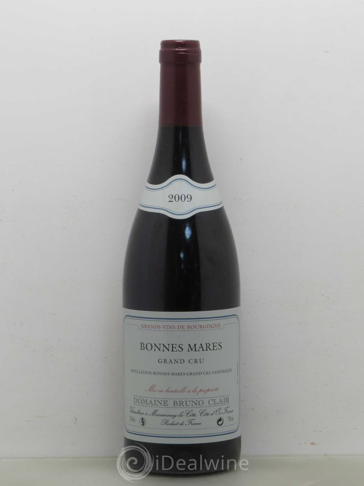 Bonnes-Mares Grand Cru Bruno Clair (Domaine) 2009 - Lot de 1 bouteille - 0