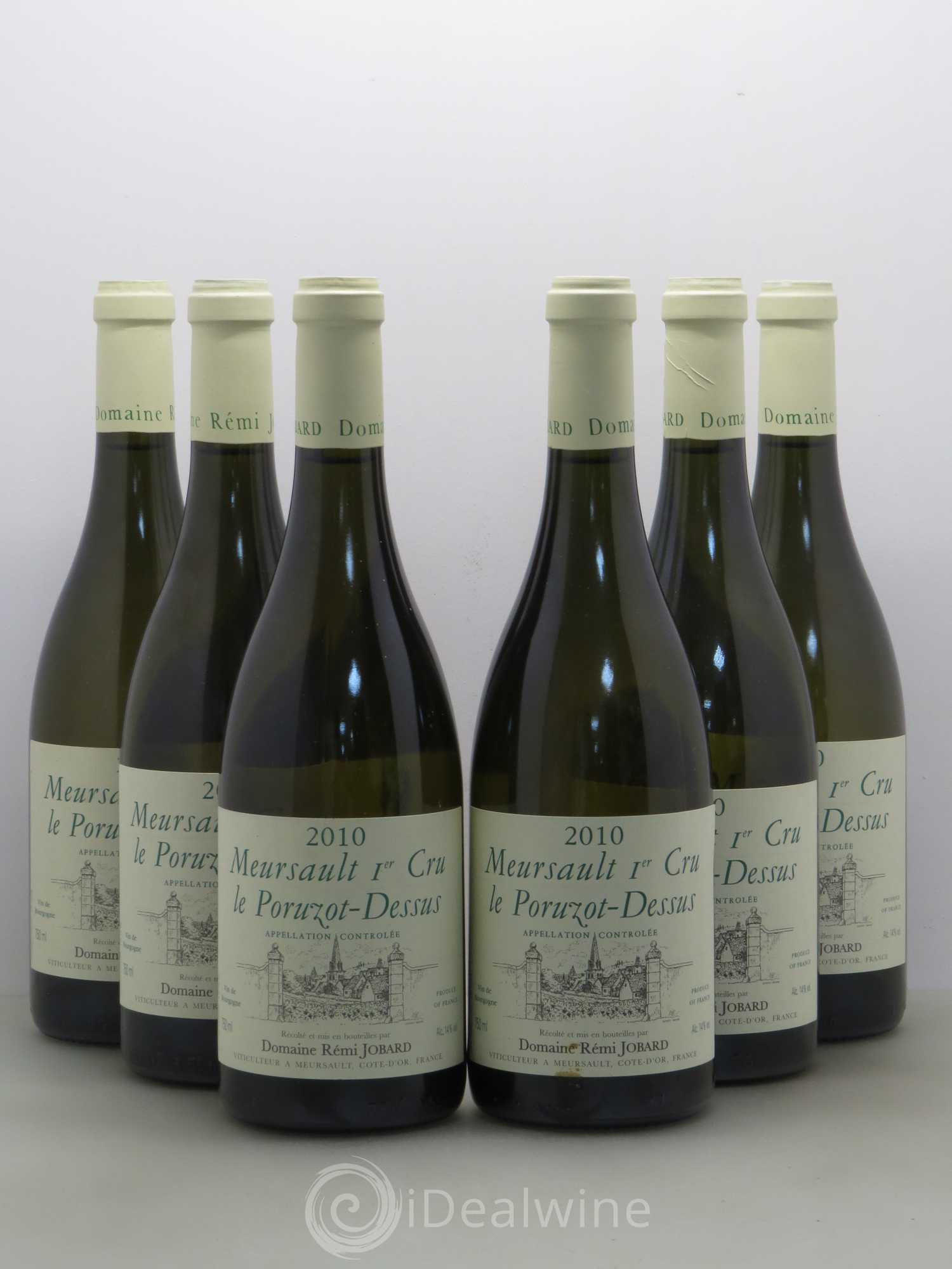 Meursault 1er Cru Le Poruzot-Dessus Rémi Jobard (Domaine) 2010 - Lot de 6 bouteilles - 0