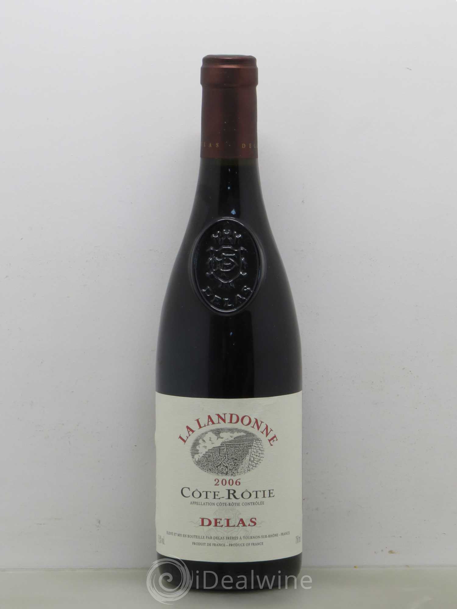 Côte-Rôtie La Landonne Delas Frères 2006 - Lot de 1 bouteille - 0