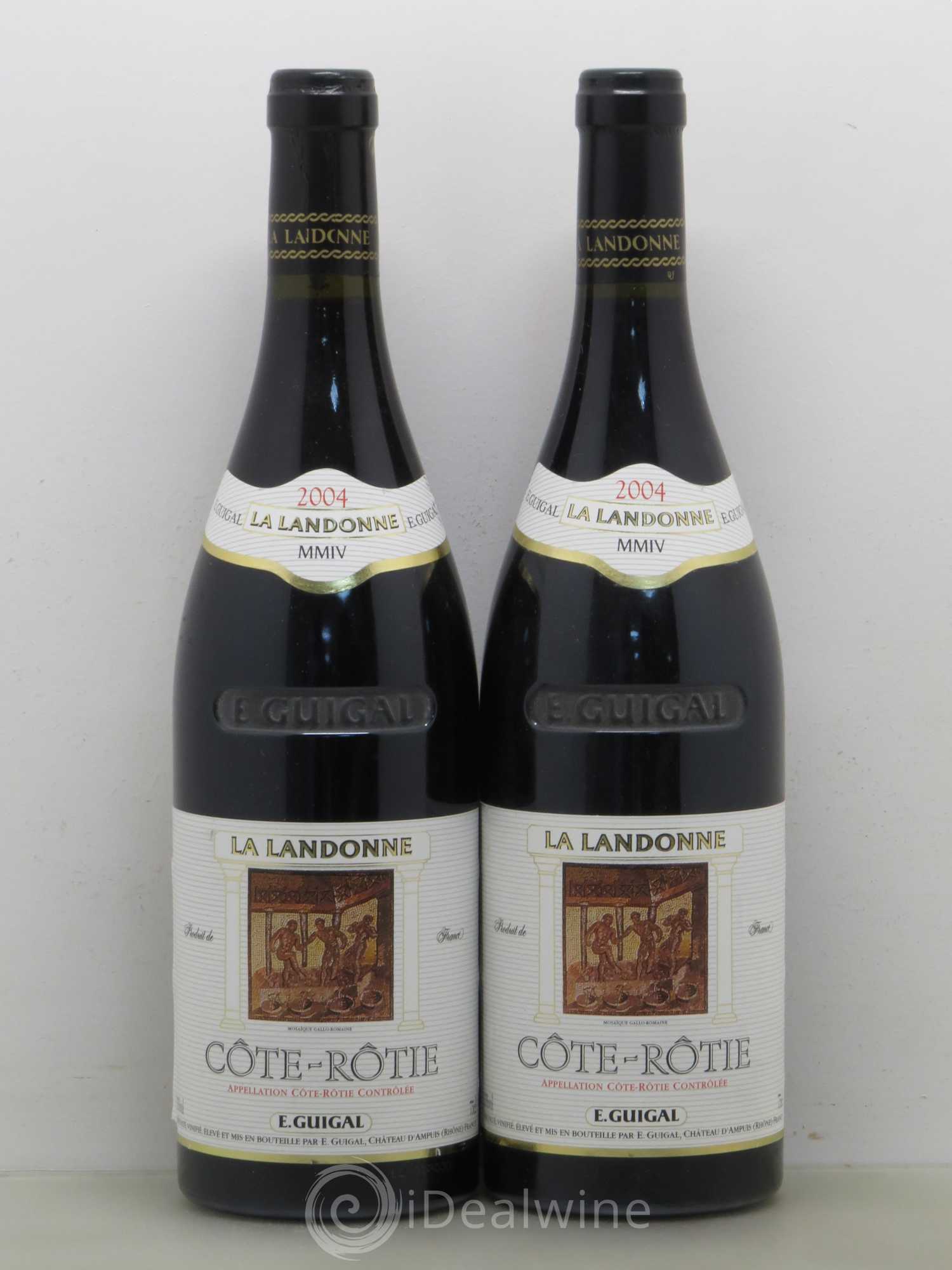 Côte-Rôtie La Landonne Guigal 2004 - Lot de 2 bouteilles - 0