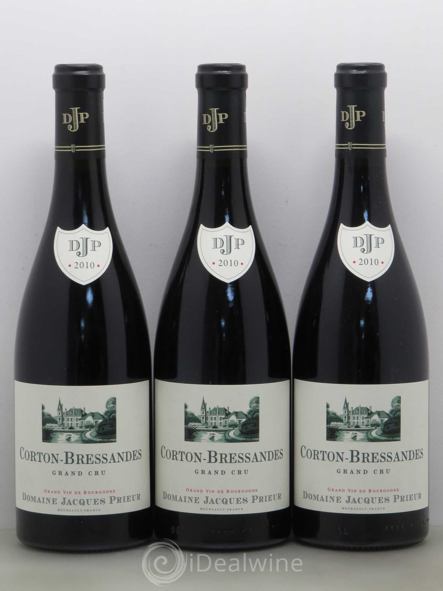 Corton-Bressandes Grand Cru Jacques Prieur (Domaine) 2010 - Lot de 3 bouteilles - 0