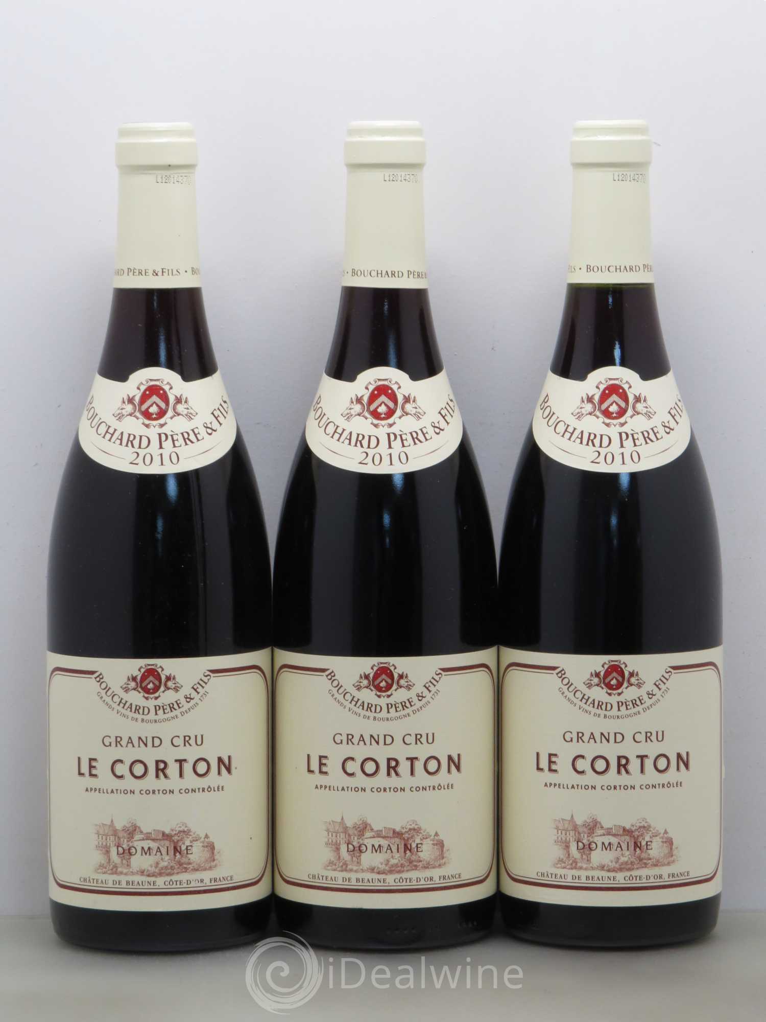 Corton Grand Cru Le Corton Bouchard Père & Fils 2010 - Lot de 6 bouteilles - 2