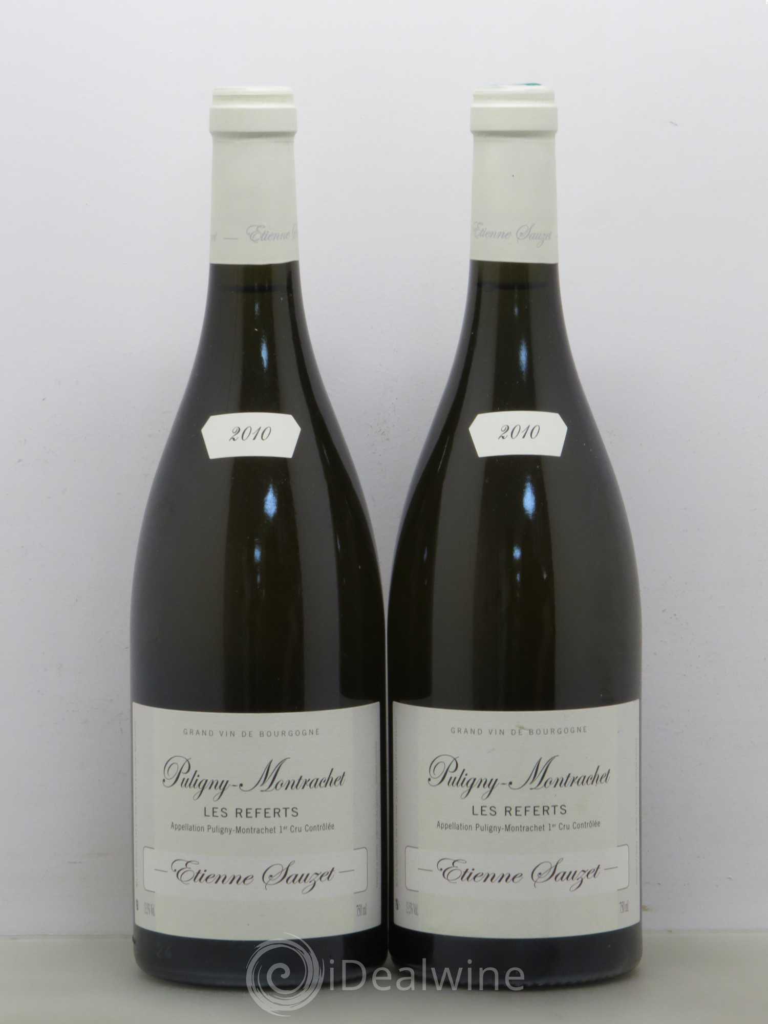 Puligny-Montrachet 1er Cru Les Referts Etienne Sauzet 2010 - Lot de 2 bouteilles - 0