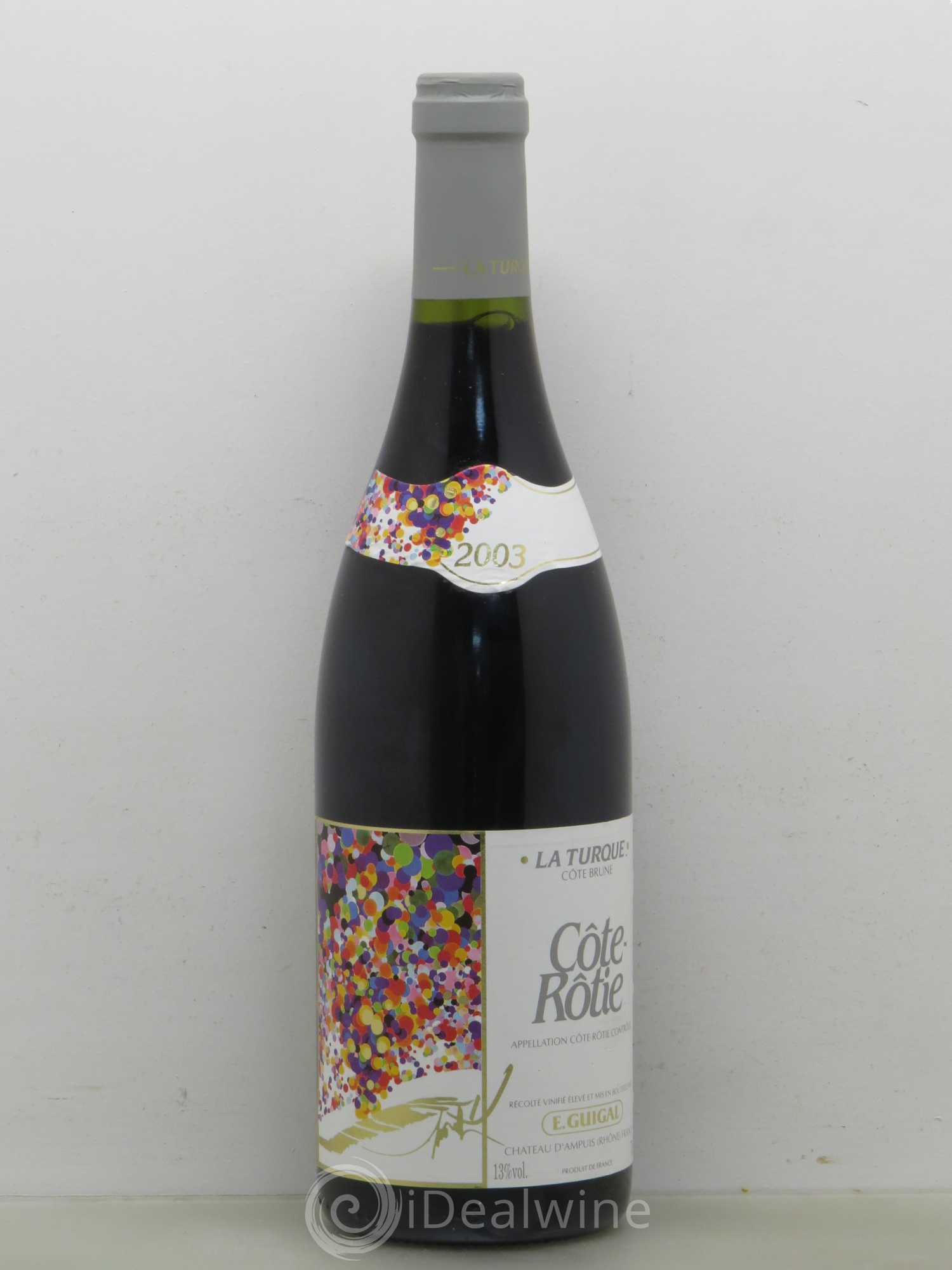 Côte-Rôtie La Turque Guigal 2003 - Lot de 1 bouteille - 0