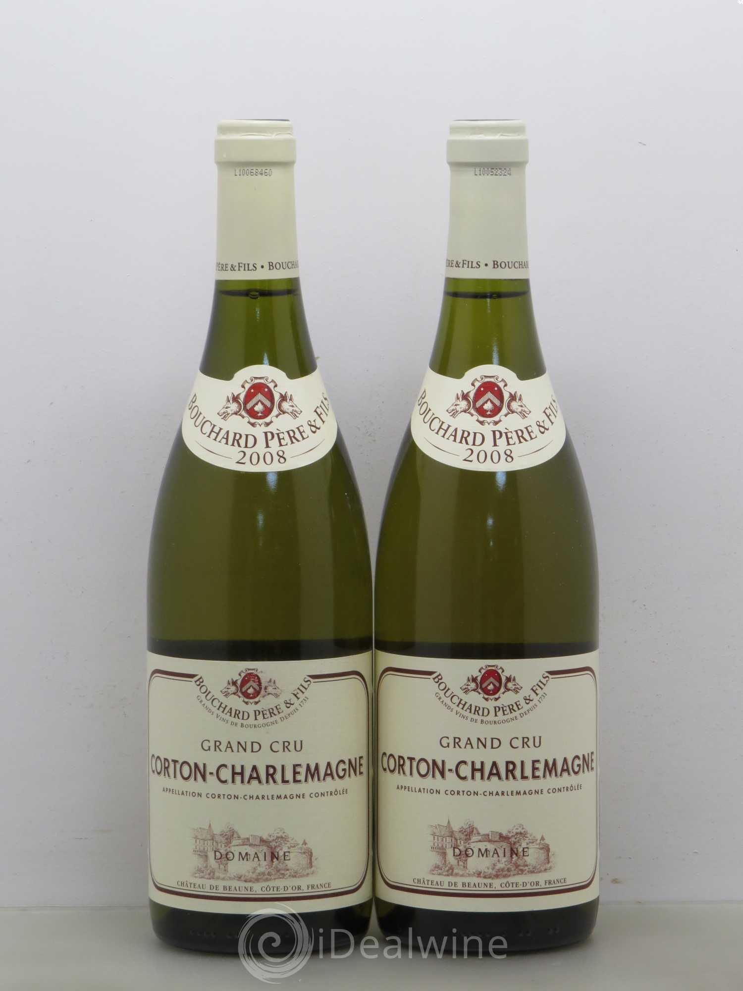 Corton-Charlemagne Grand Cru Bouchard Père & Fils 2008 - Lot de 2 bouteilles - 0