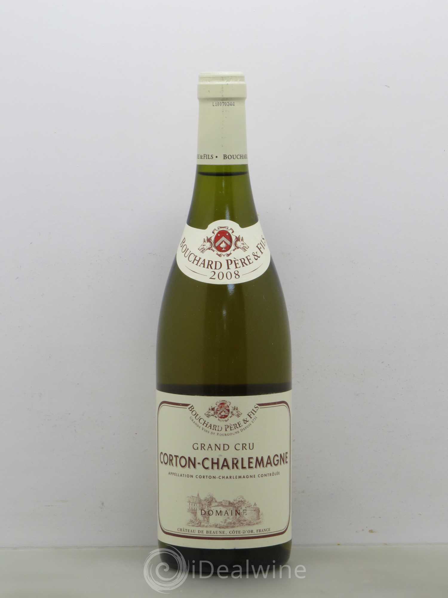 Corton-Charlemagne Grand Cru Bouchard Père & Fils 2008 - Lot de 1 bouteille - 0