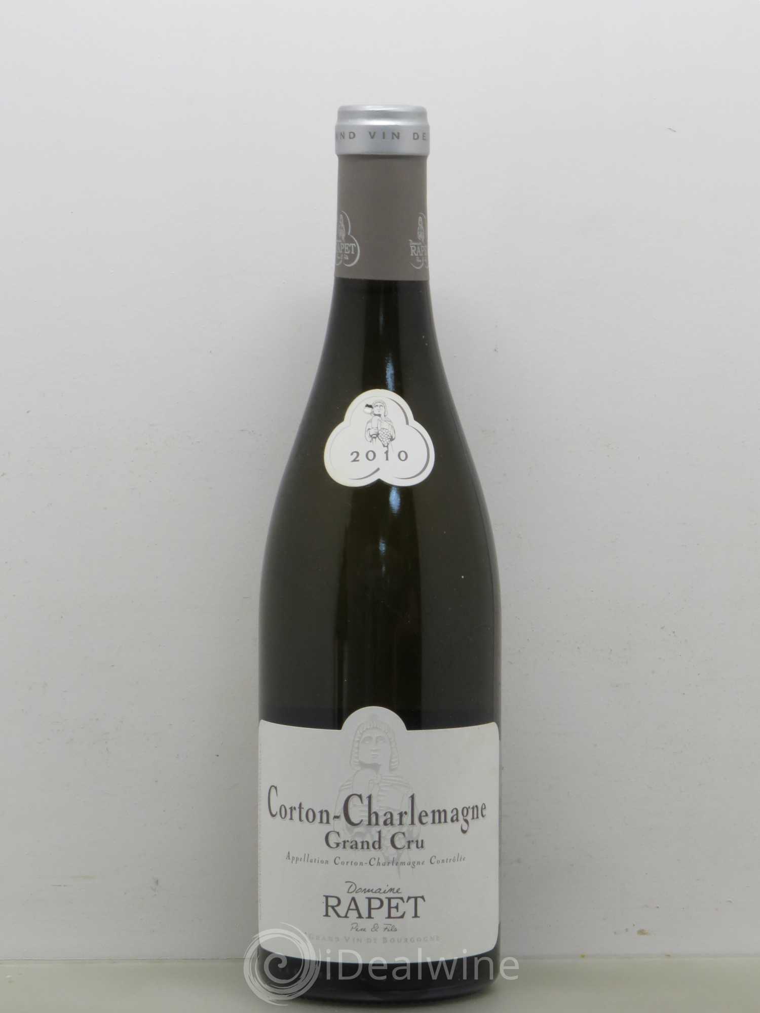 Corton-Charlemagne Grand Cru Rapet Père & Fils 2010 - Lot de 1 bouteille - 0