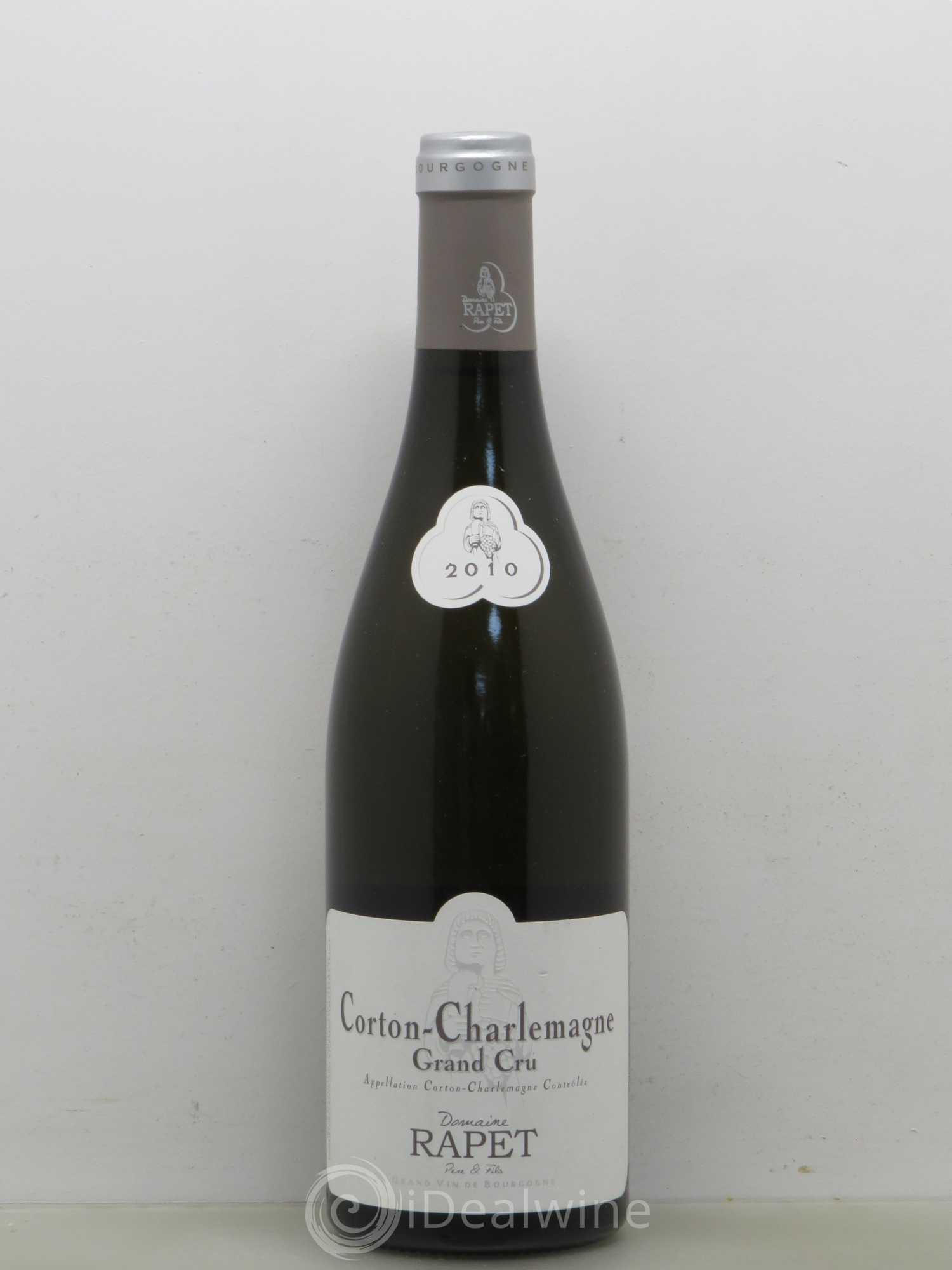 Corton-Charlemagne Grand Cru Rapet Père & Fils 2010 - Lot de 1 bouteille - 0