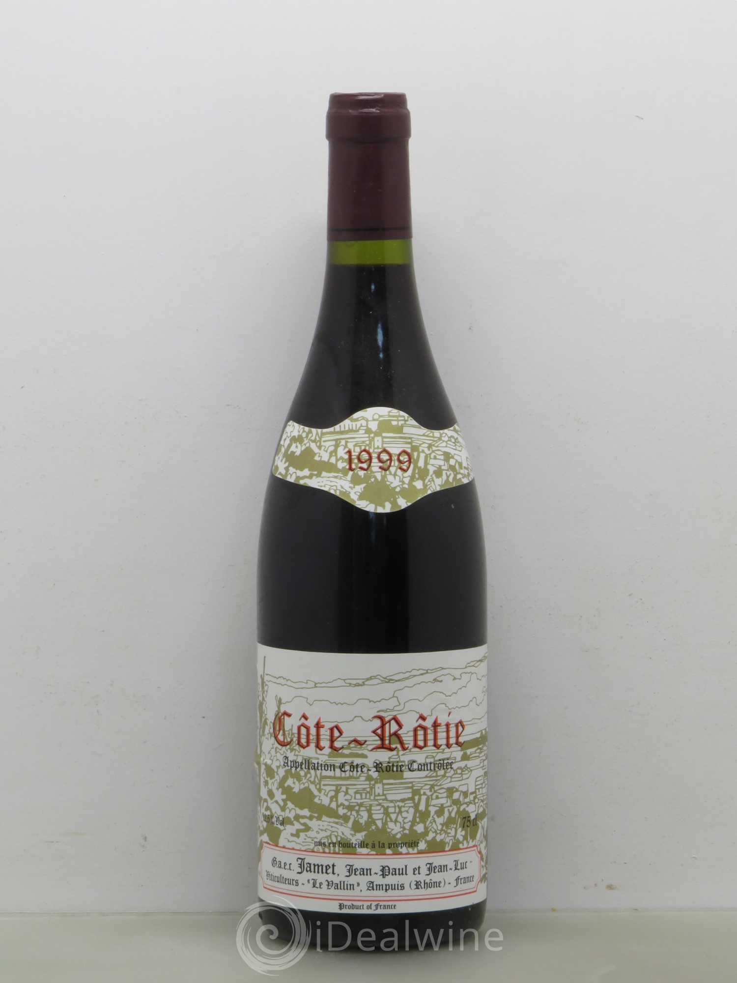 Côte-Rôtie Jamet (Domaine) 1999 - Lot de 1 bouteille - 0