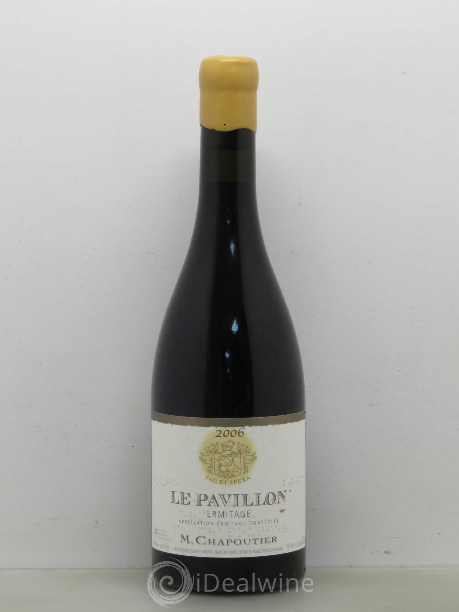 Hermitage Ermitage Le Pavillon Chapoutier 2006 - Lot de 1 bouteille - 0