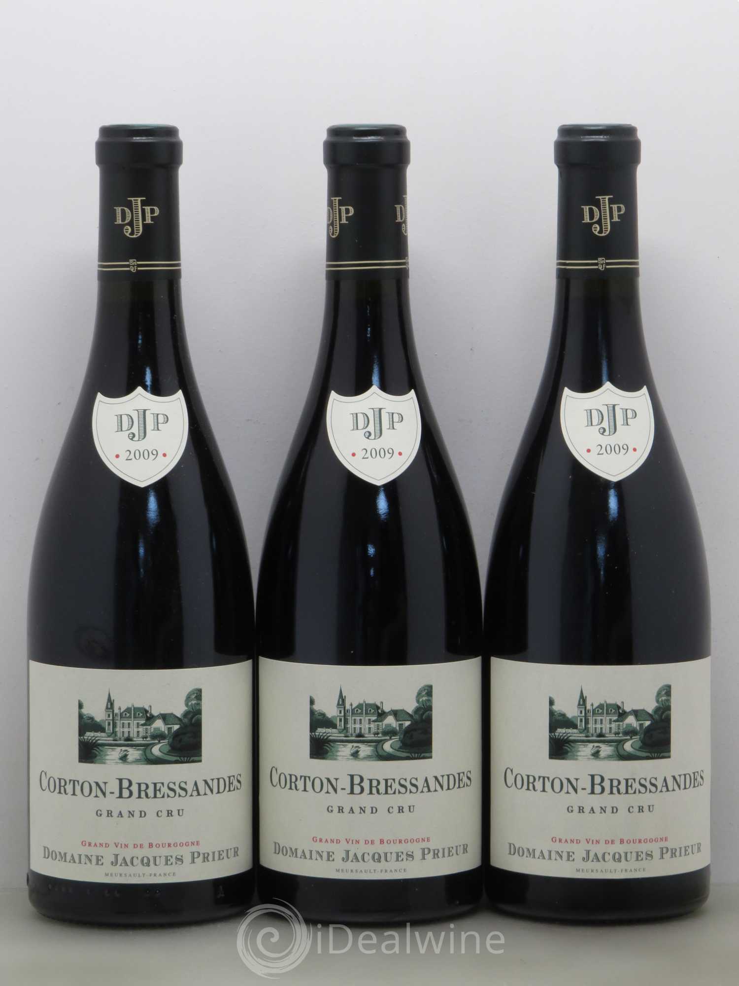 Corton-Bressandes Grand Cru Jacques Prieur (Domaine) 2009 - Lot de 3 bouteilles - 0