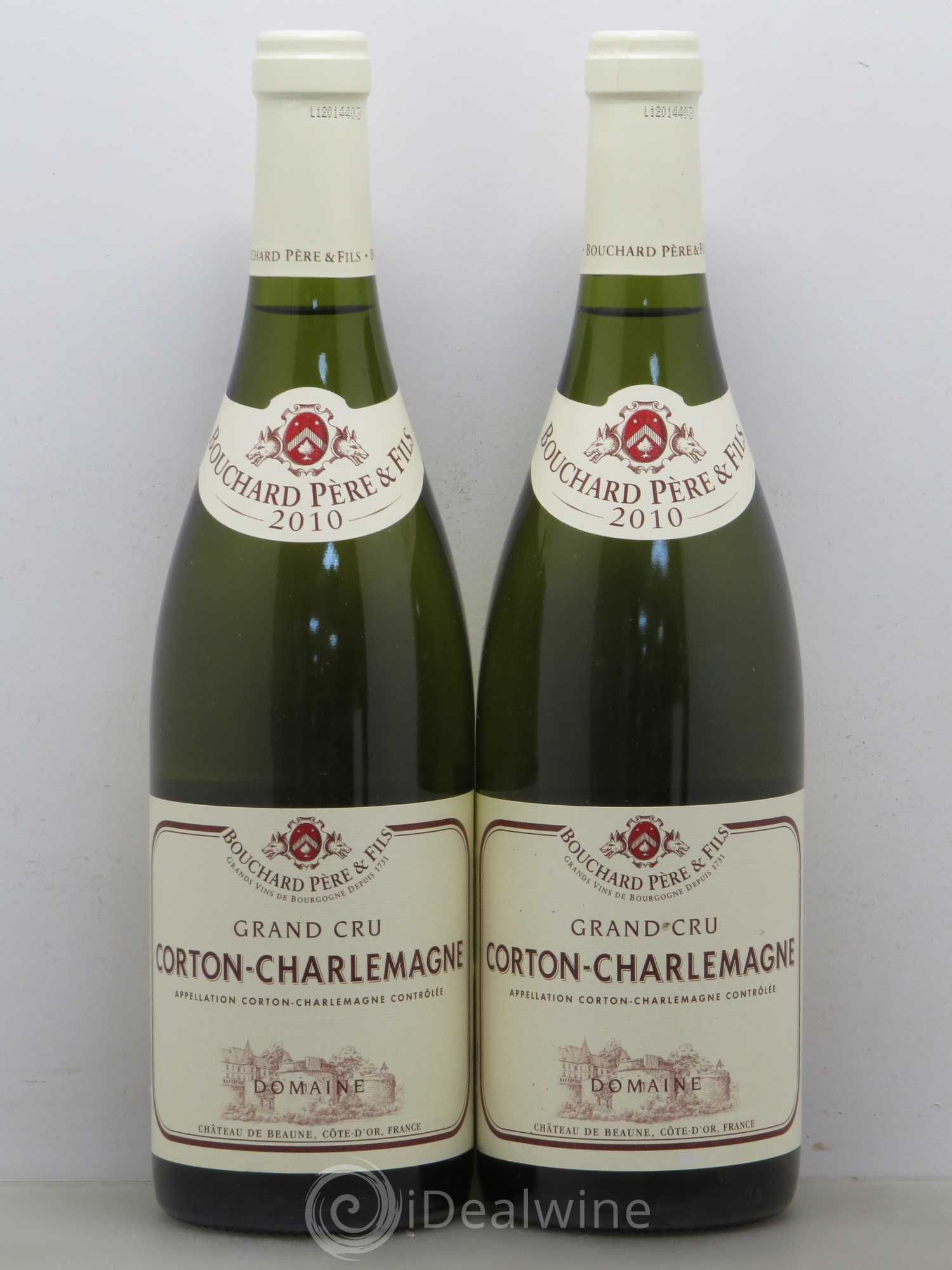 Corton-Charlemagne Grand Cru Bouchard Père & Fils 2010 - Lot de 2 bouteilles - 0