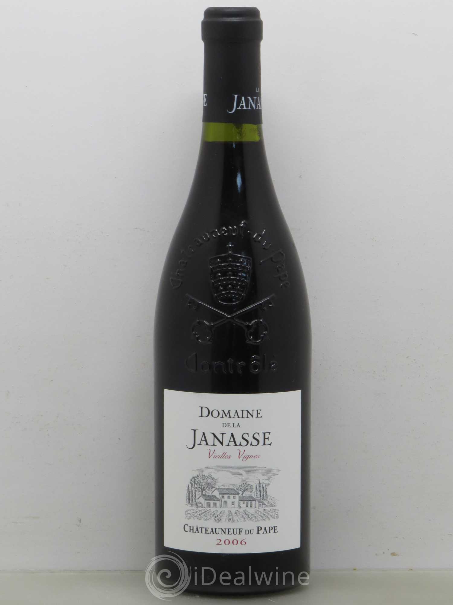 Châteauneuf-du-Pape Cuvée Vieilles Vignes La Janasse (Domaine de) 2006 - Lot de 1 bouteille - 0
