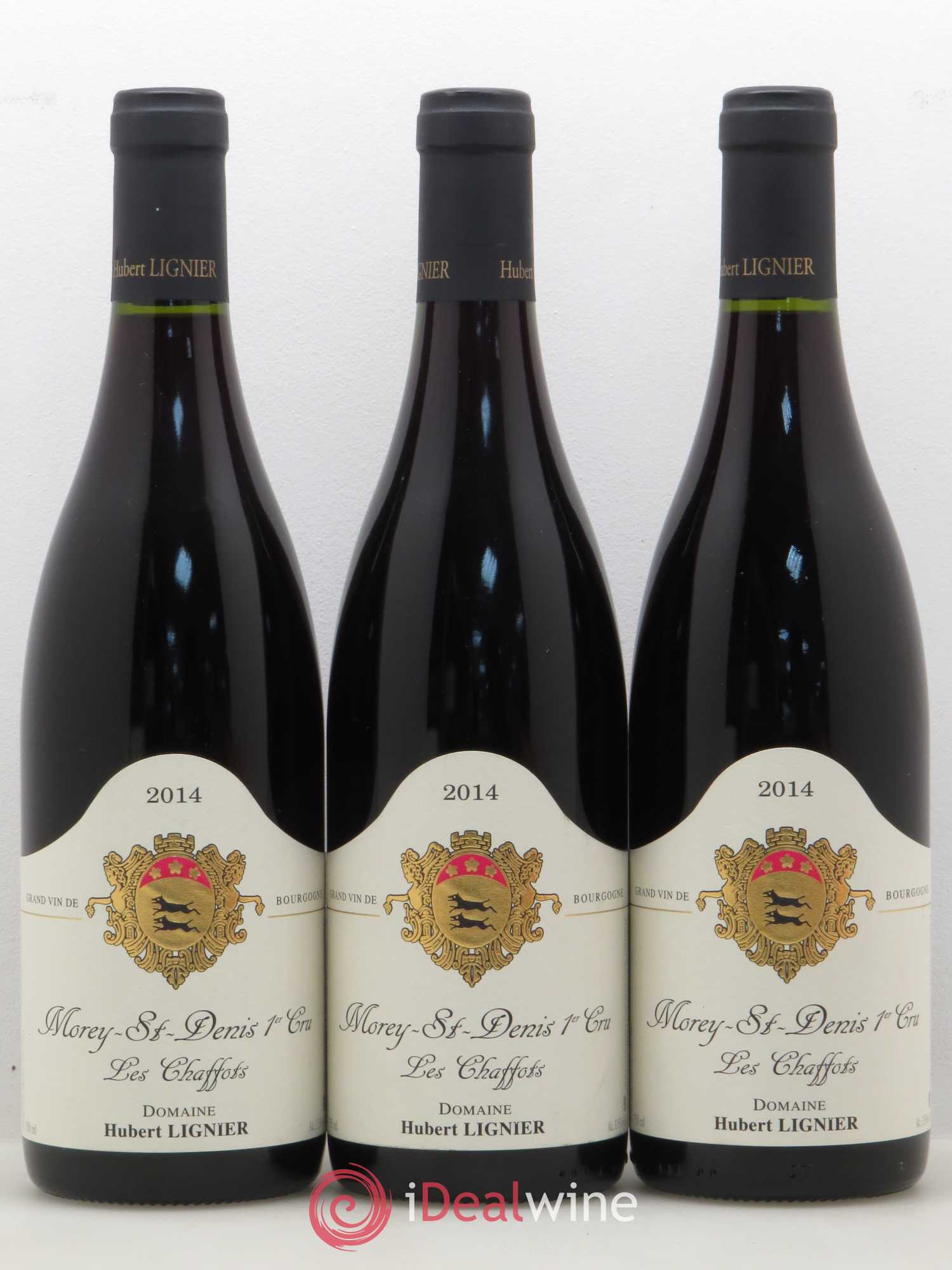 Morey-Saint-Denis 1er Cru Les Chaffots Hubert Lignier (Domaine) 2014 - Lot de 3 bouteilles - 0