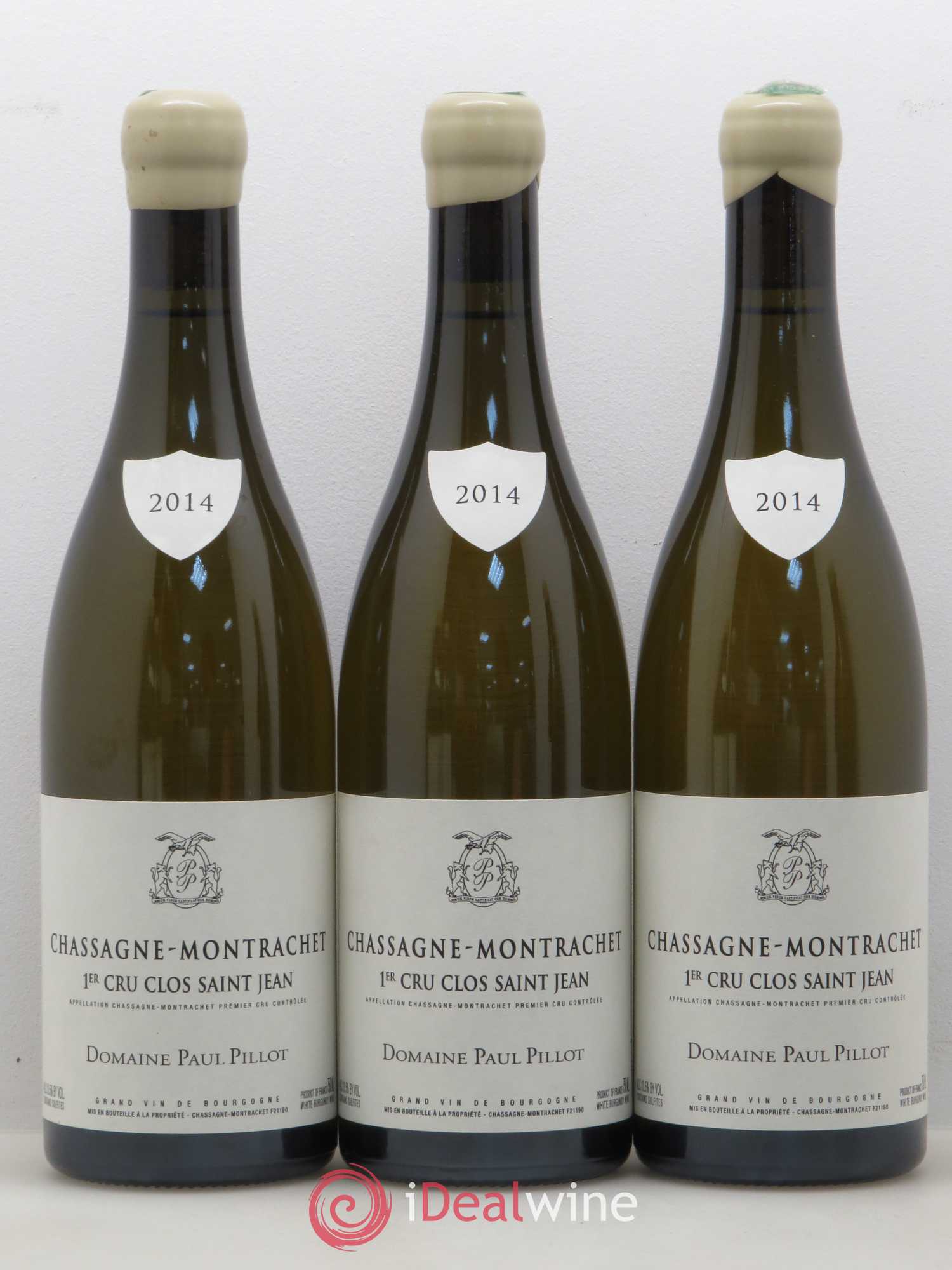 Chassagne-Montrachet 1er Cru Clos Saint-Jean Paul Pillot (Domaine) 2014 - Lot de 6 bouteilles - 2