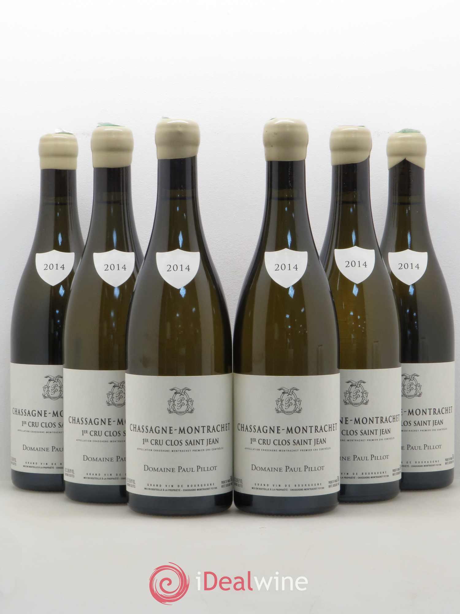 Chassagne-Montrachet 1er Cru Clos Saint-Jean Paul Pillot (Domaine) 2014 - Lot de 6 bouteilles - 0