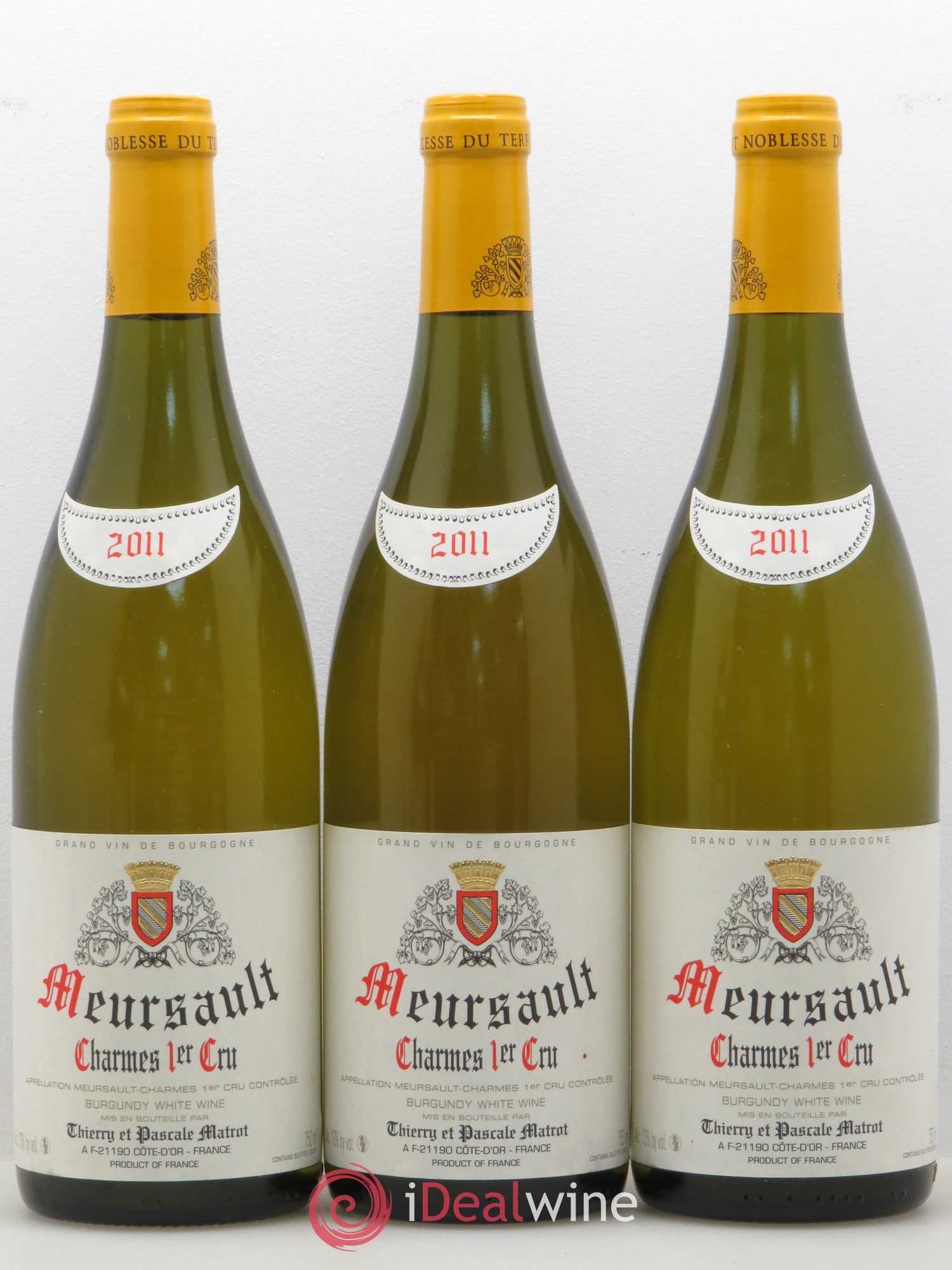 Meursault 1er Cru Les Charmes Matrot 2011 - Posten von 5 Flaschen - 1