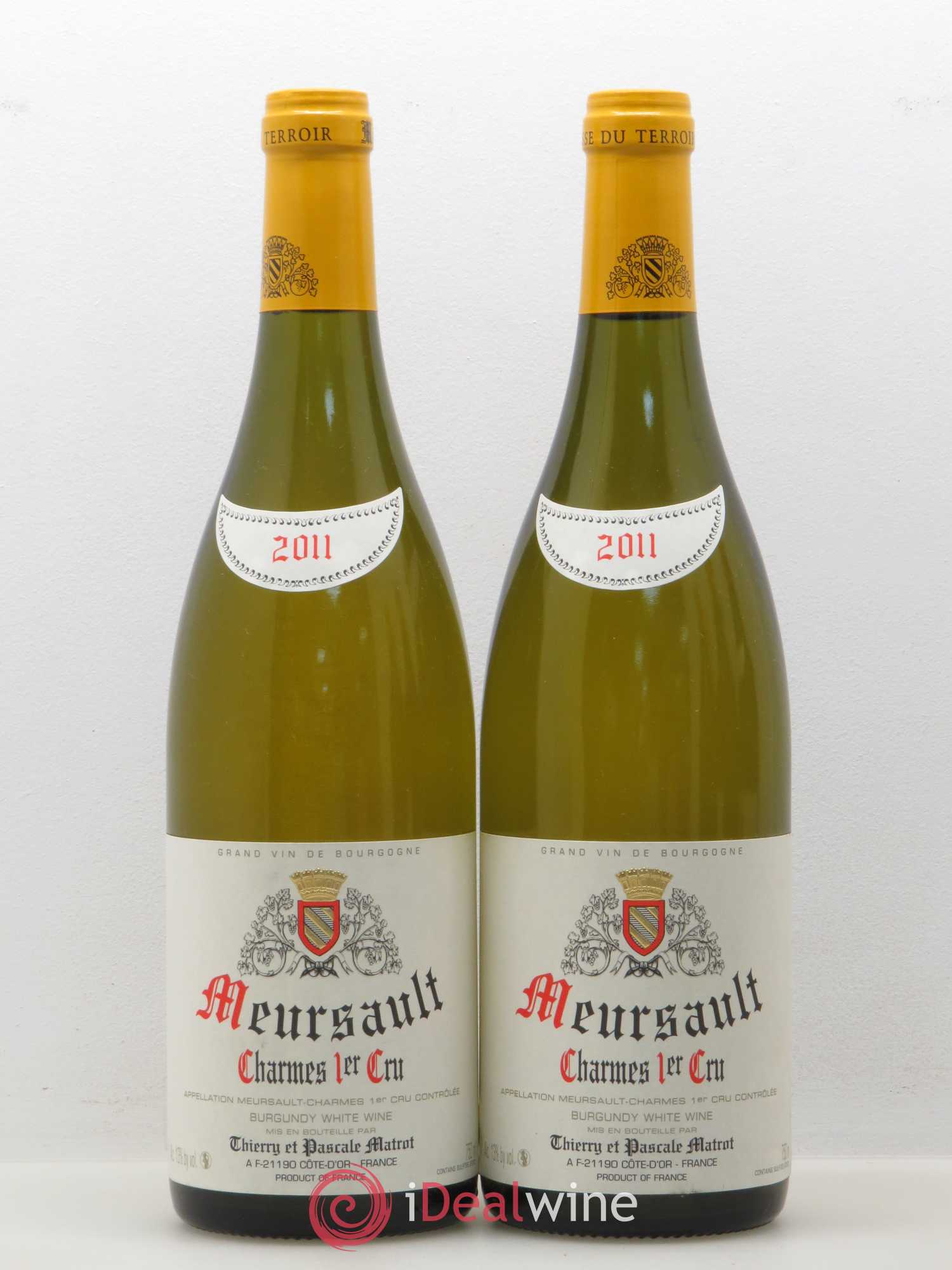 Meursault 1er Cru Les Charmes Matrot 2011 - Posten von 5 Flaschen - 2