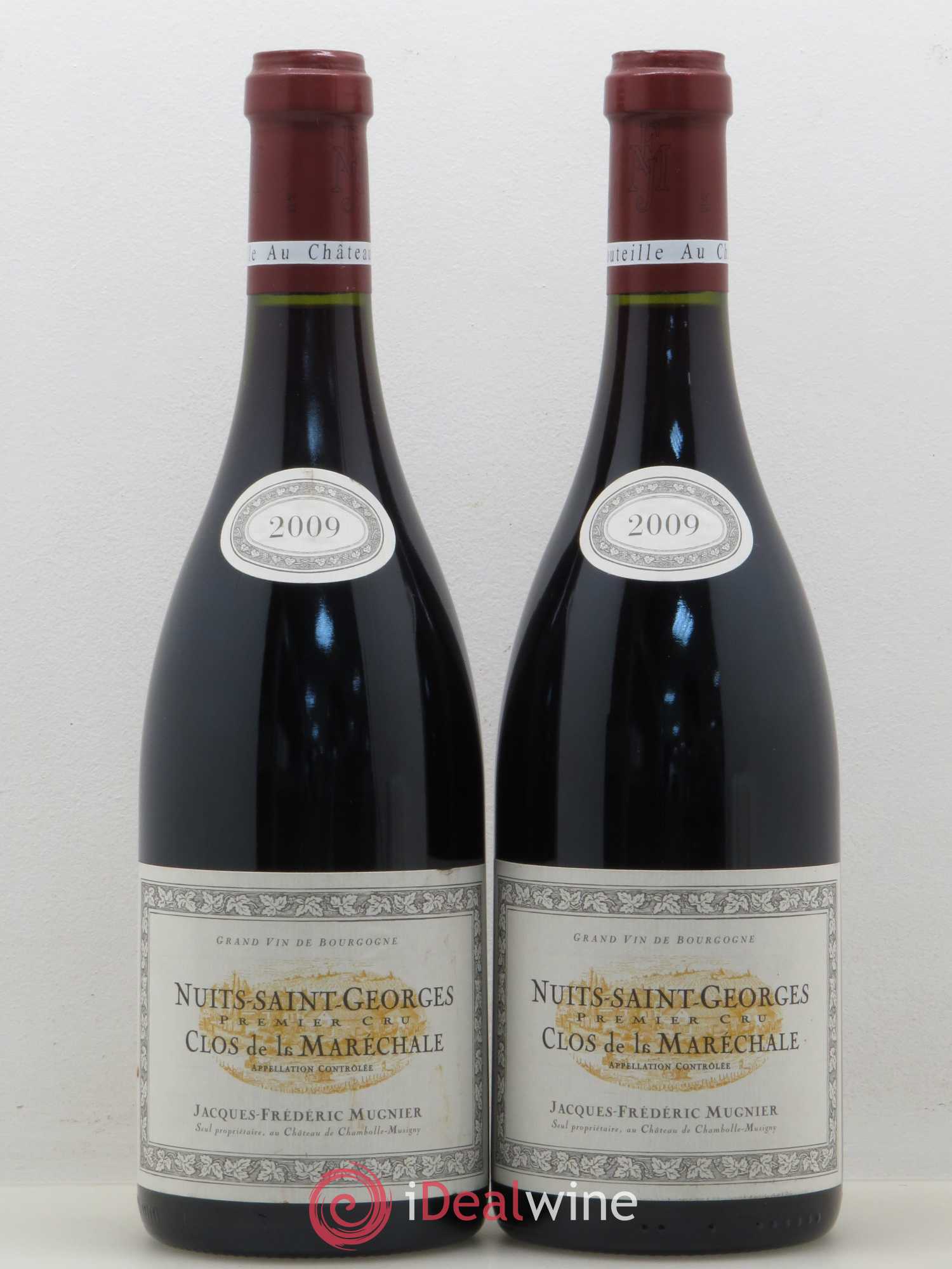 Nuits-Saint-Georges 1er Cru Clos de La Maréchale Jacques-Frédéric Mugnier 2009 - Lot de 2 bouteilles - 0