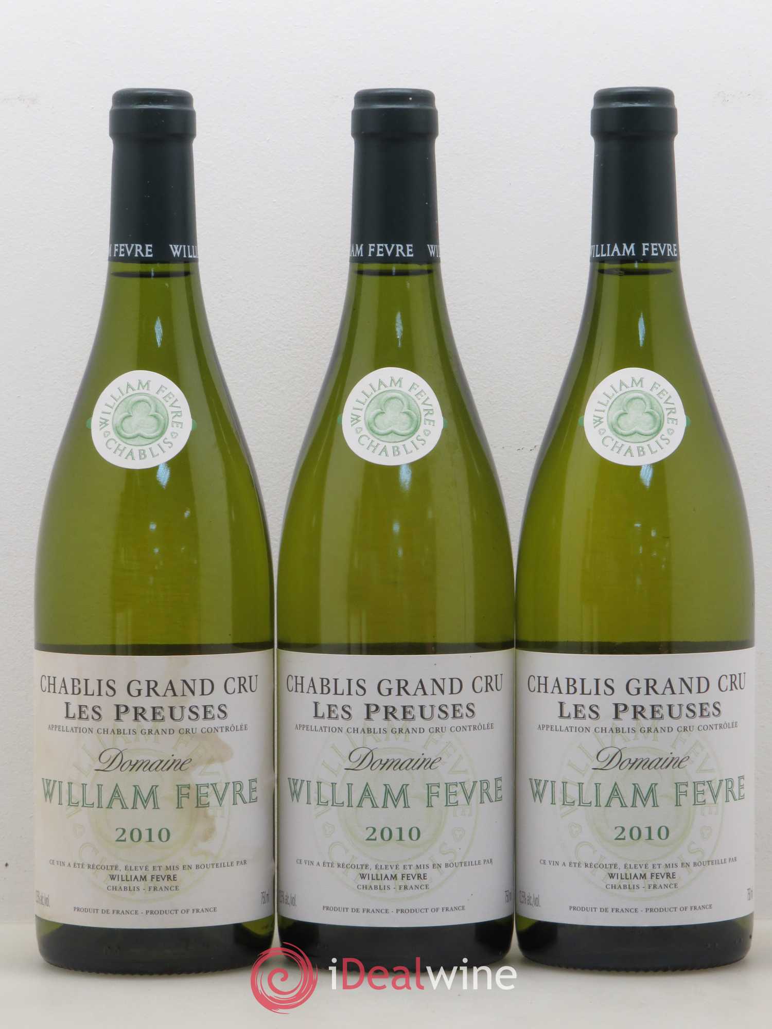Chablis Grand Cru les Preuses William Fèvre 2010 - Lot de 6 bouteilles - 2