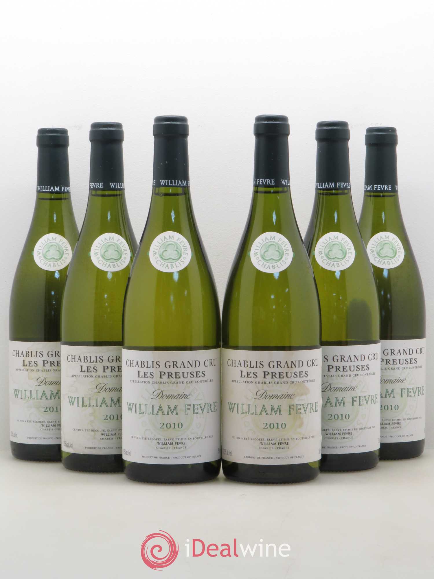 Chablis Grand Cru les Preuses William Fèvre 2010 - Lot de 6 bouteilles - 0