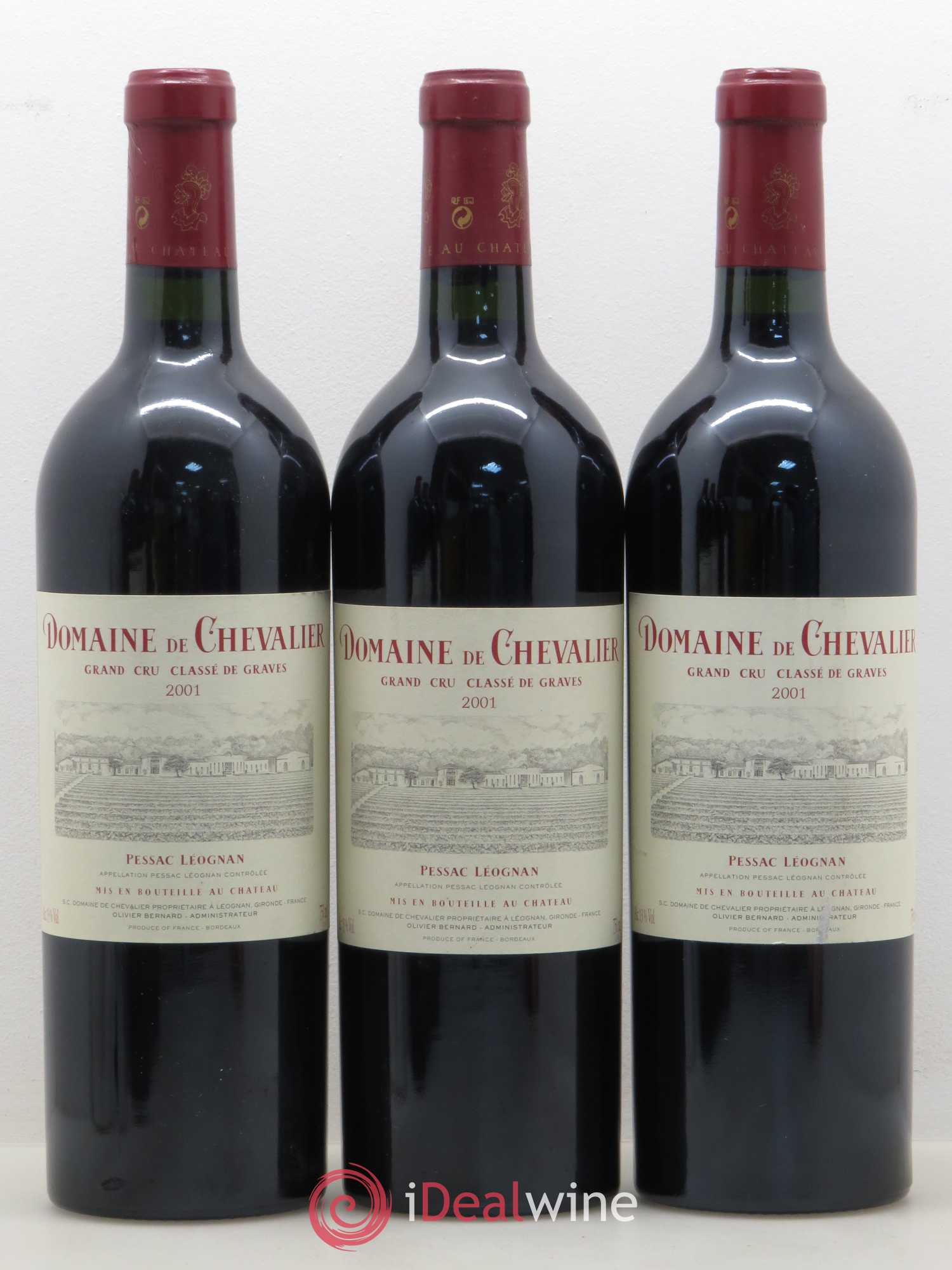 Domaine de Chevalier Cru Classé de Graves 2001 - Lot de 6 bouteilles - 2