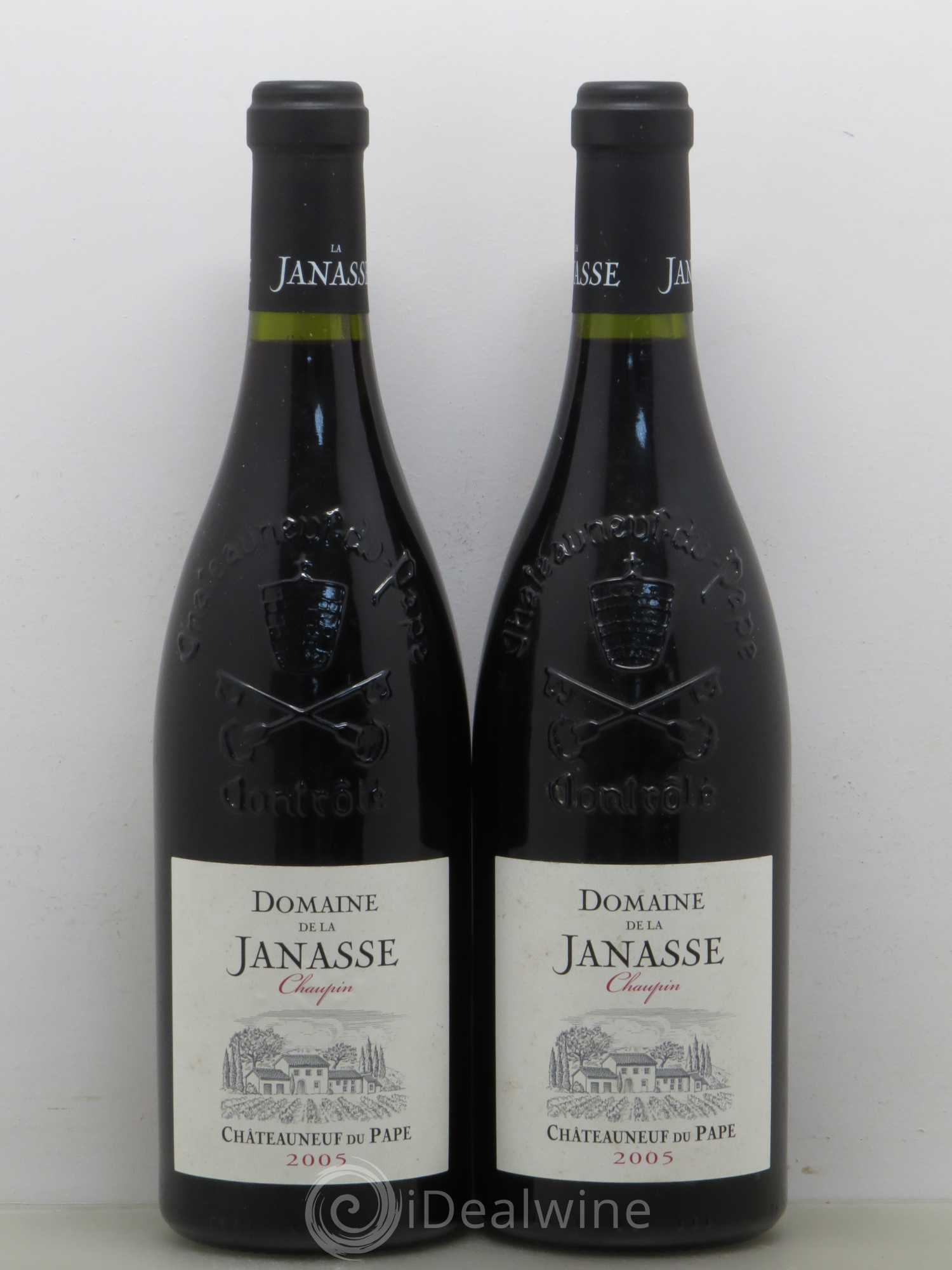 Châteauneuf-du-Pape Cuvée Chaupin La Janasse (Domaine de) 2005 - Lot de 2 bouteilles - 0