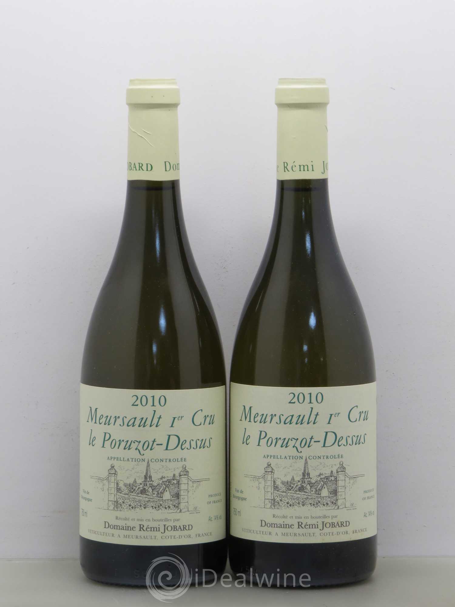 Meursault 1er Cru Le Poruzot-Dessus Rémi Jobard (Domaine) 2010 - Lot de 2 bouteilles - 0