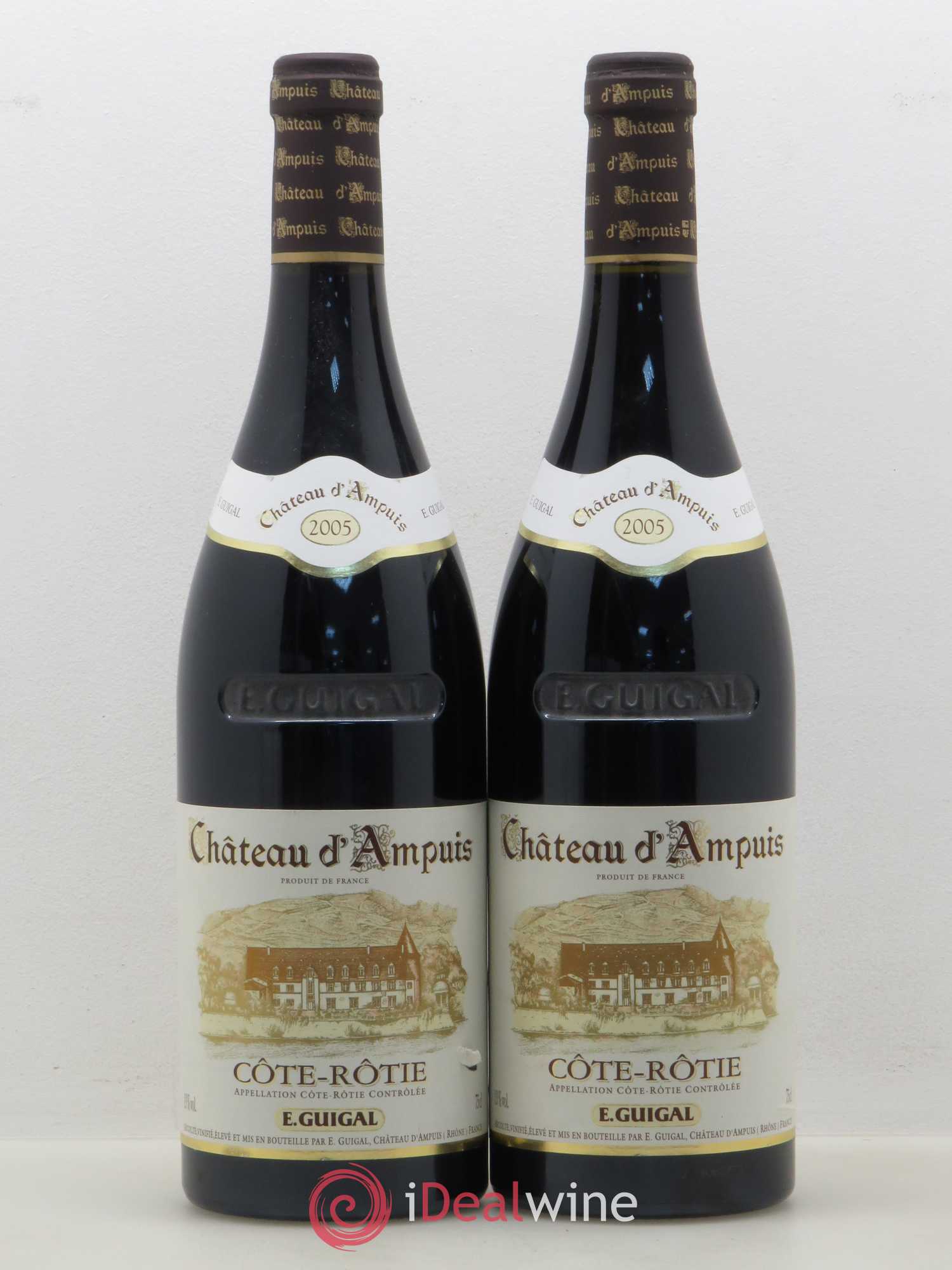 Côte-Rôtie Château d'Ampuis Guigal 2005 - Lot de 2 bouteilles - 0