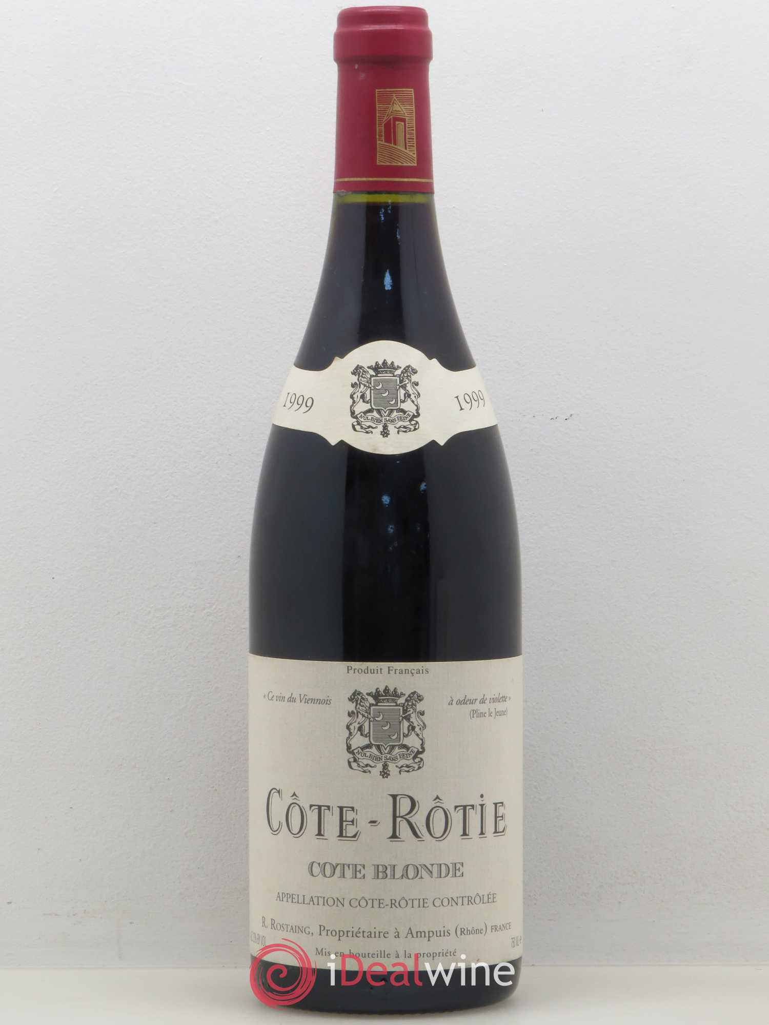Côte-Rôtie Côte Blonde René Rostaing 1999 - Posten von 1 Flasche - 0