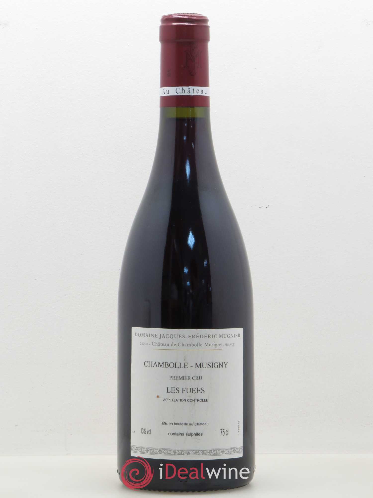 Chambolle-Musigny 1er Cru Les Fuées Jacques-Frédéric Mugnier 2011 - Lot de 1 bouteille - 1