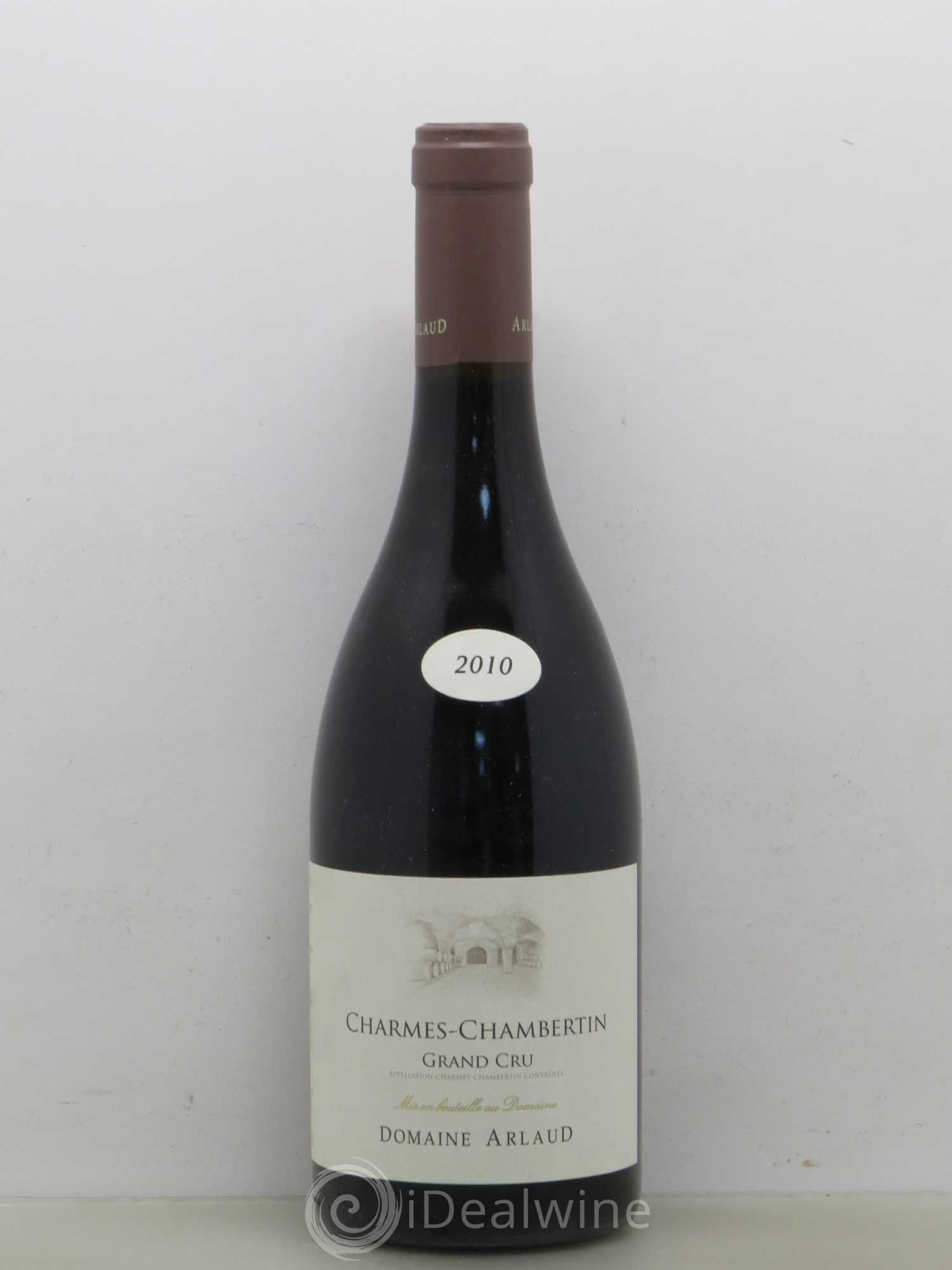 Charmes-Chambertin Grand Cru Arlaud 2010 - Lot de 1 bouteille - 0