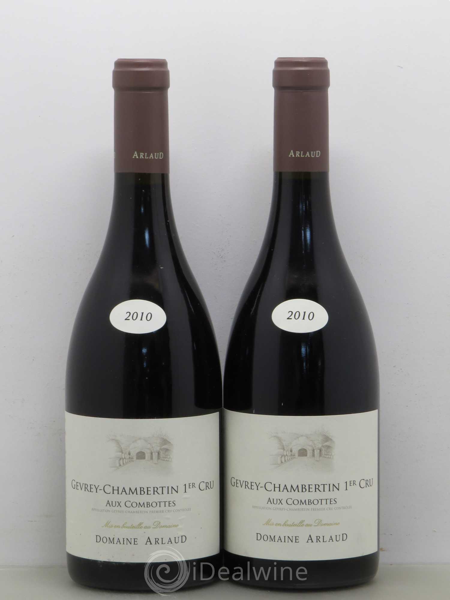 Gevrey-Chambertin 1er Cru Les Combottes Arlaud 2010 - Posten von 2 Flaschen - 0