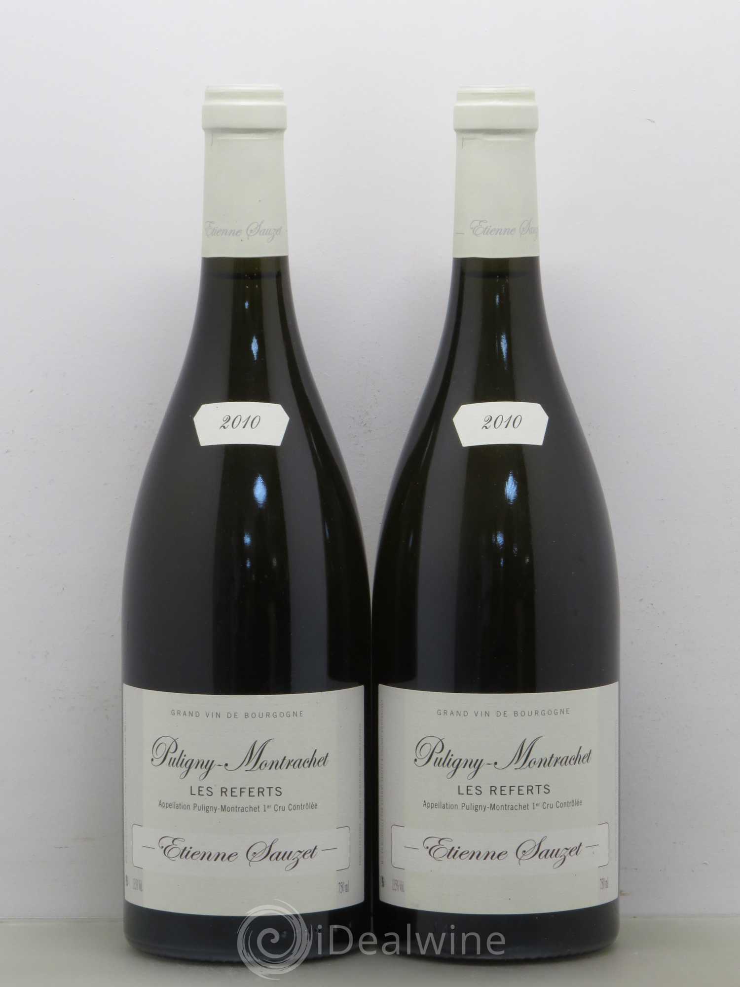 Puligny-Montrachet 1er Cru Les Referts Etienne Sauzet 2010 - Lot de 2 bouteilles - 0