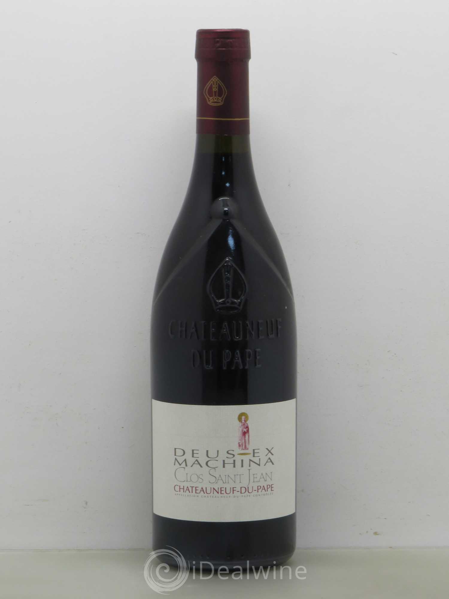 Châteauneuf-du-Pape Clos Saint-Jean Deus Ex Machina Pascal et Vincent Maurel 2007 - Lot de 1 bouteille - 0