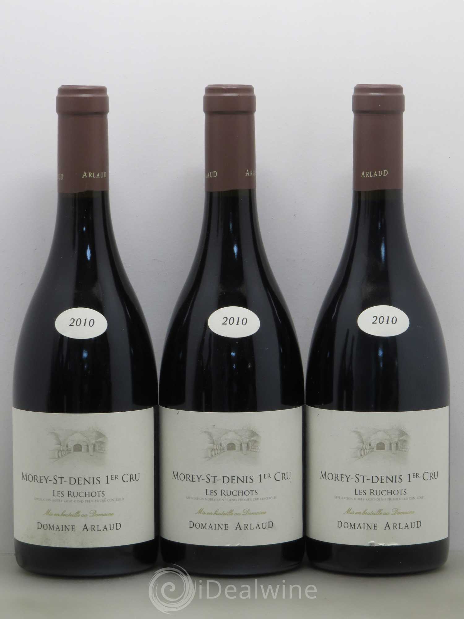 Morey-Saint-Denis 1er Cru Les Ruchots Arlaud 2010 - Lot de 5 bouteilles - 1