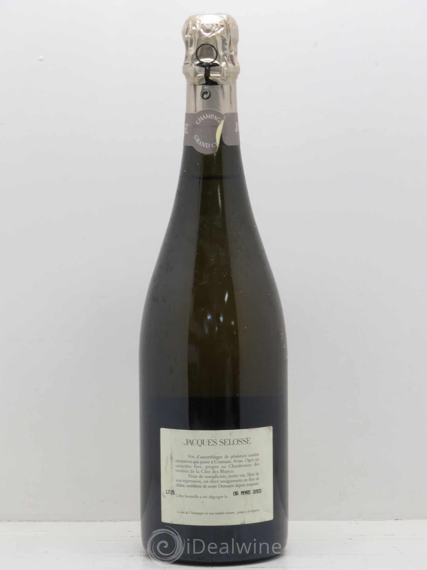 Champagne Extra Brut Selosse - Posten von 1 Flasche - 1