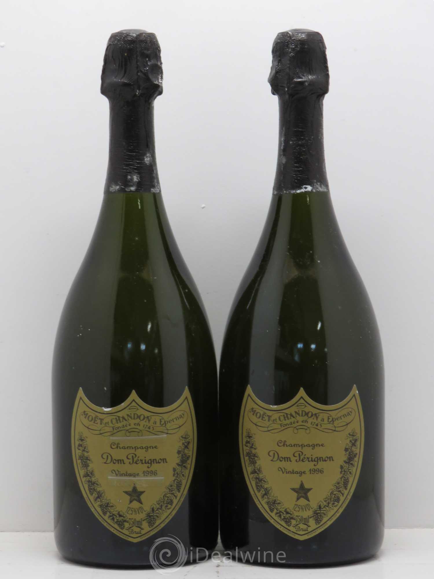 Brut Dom Pérignon 1996 - Lot de 2 bouteilles - 0