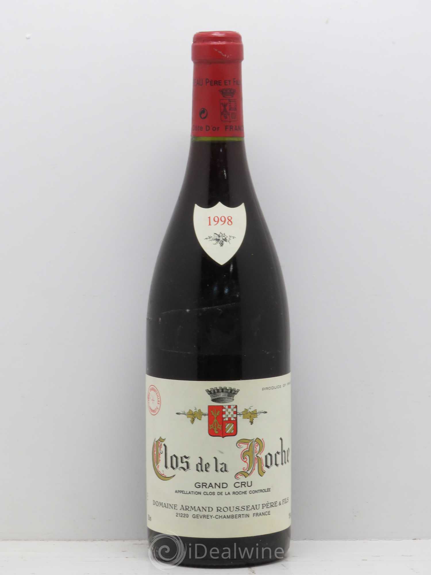 Clos de la Roche Grand Cru Armand Rousseau (Domaine) 1998 - Lot de 1 bouteille - 0