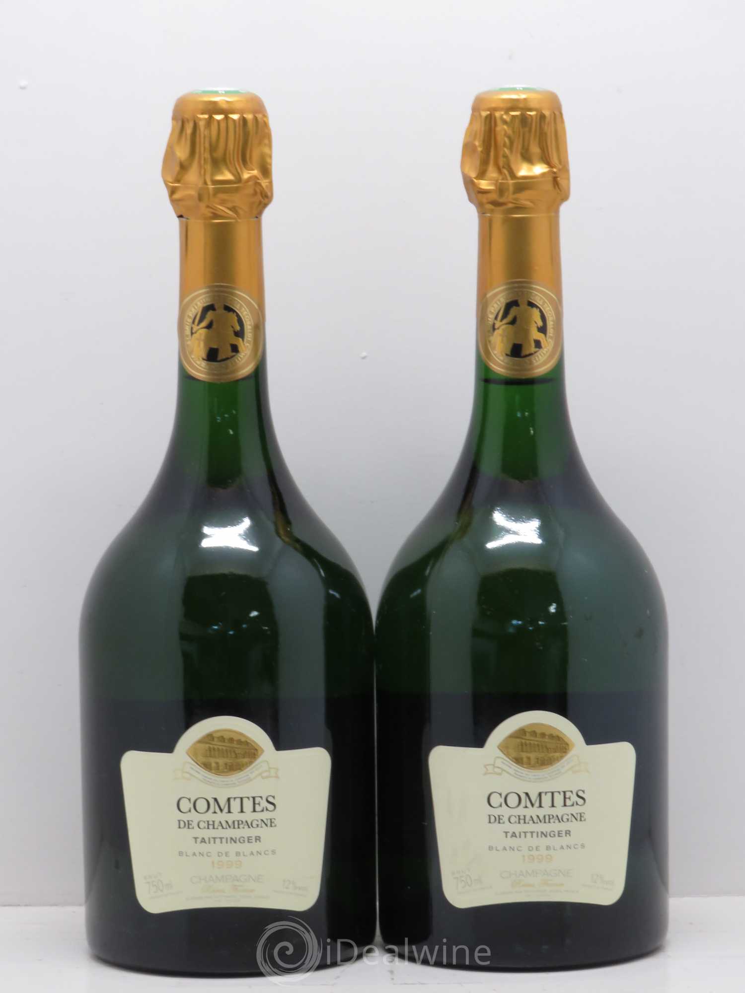 Comtes de Champagne Taittinger 1999 - Lot de 2 bouteilles - 0