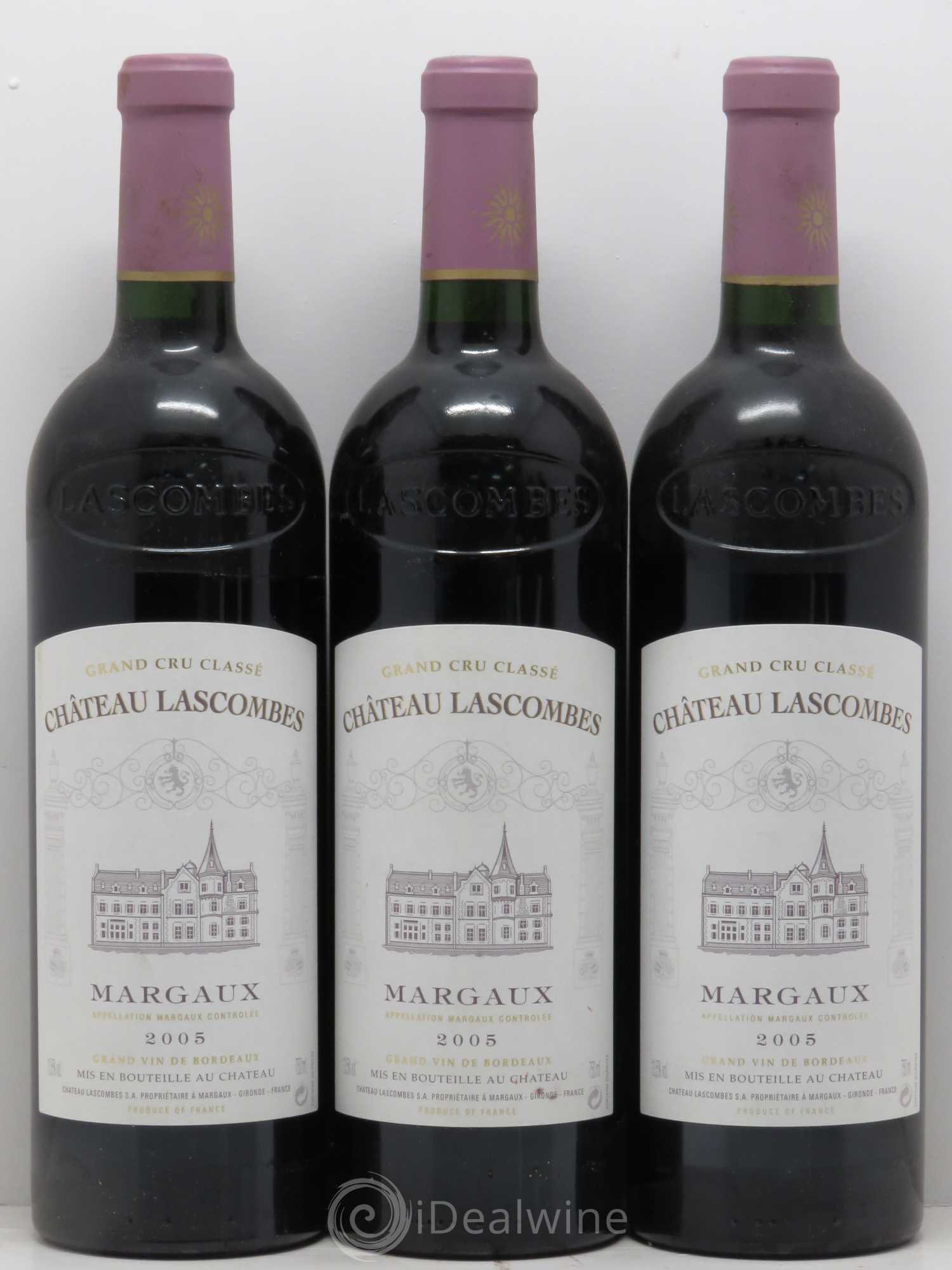 Château Lascombes 2ème Grand Cru Classé 2005 - Lot de 6 bouteilles - 1