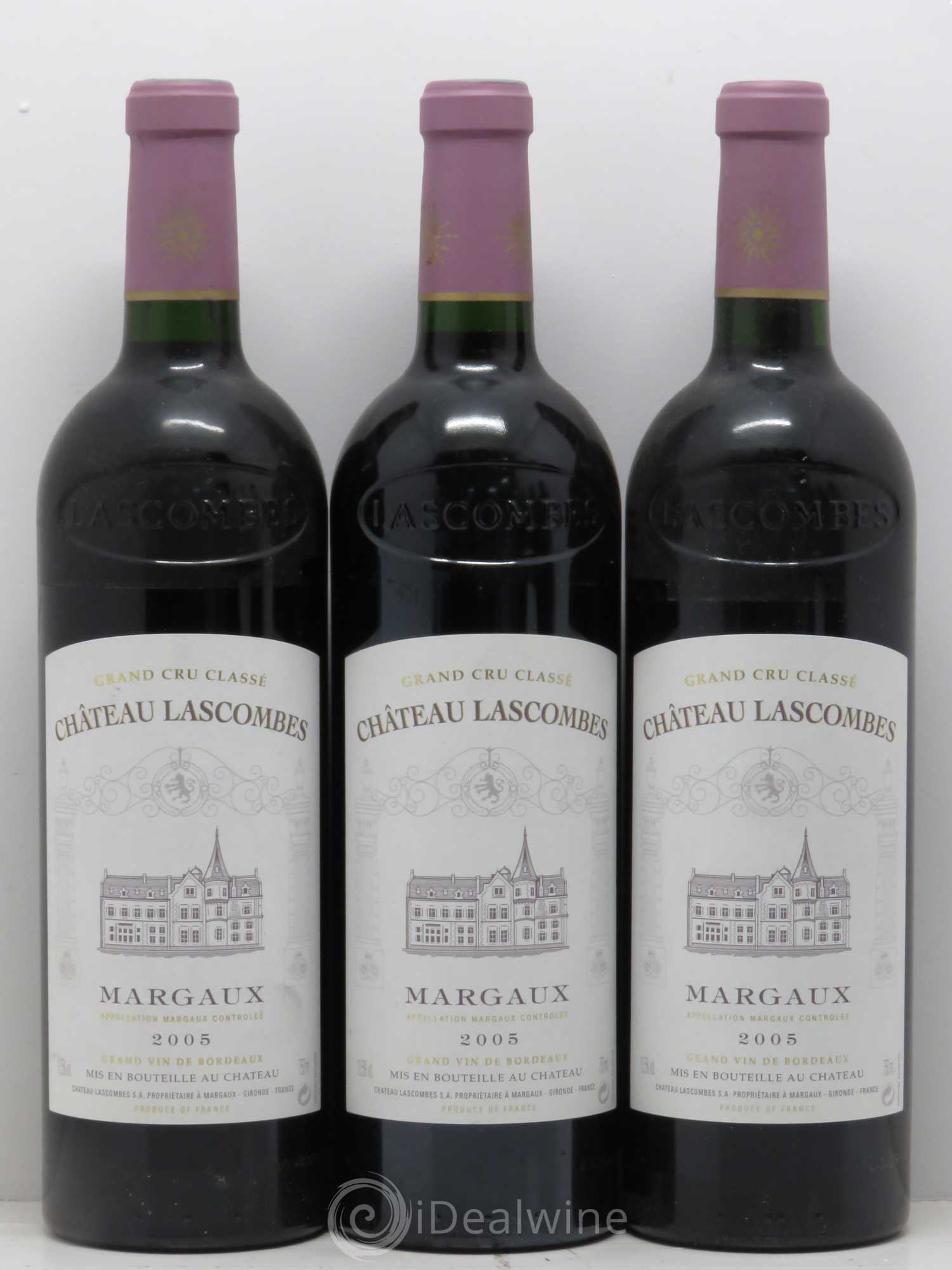 Château Lascombes 2ème Grand Cru Classé 2005 - Lot de 6 bouteilles - 2