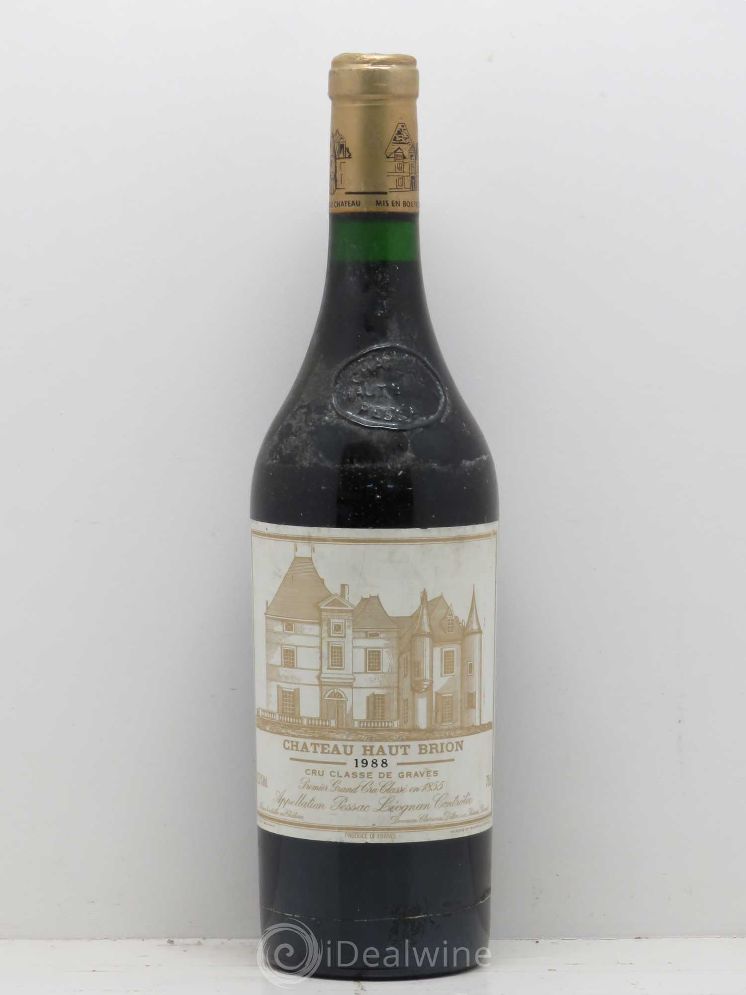 Château Haut Brion 1er Grand Cru Classé 1988 - Lot de 1 bouteille - 0