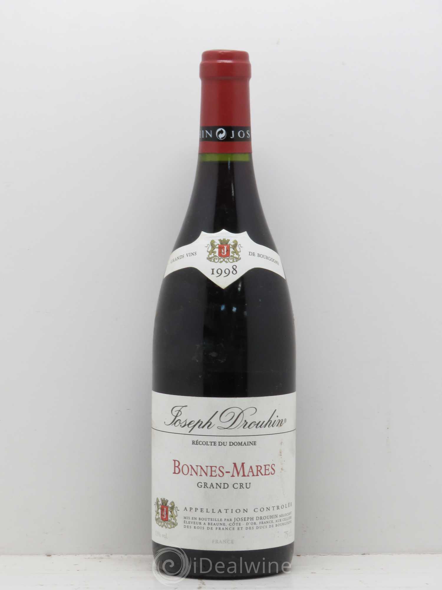 Bonnes-Mares Grand Cru Joseph Drouhin 1998 - Lot de 1 bouteille - 0