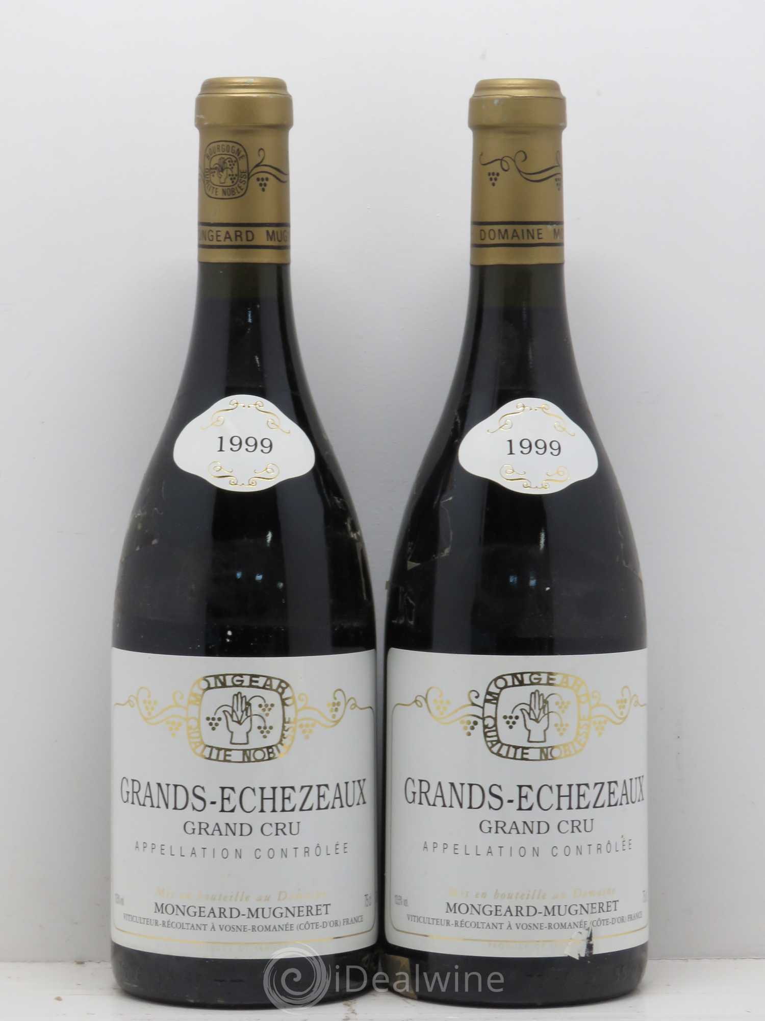 Grands-Echezeaux Grand Cru Mongeard-Mugneret (Domaine) 1999 - Lot de 2 bouteilles - 0