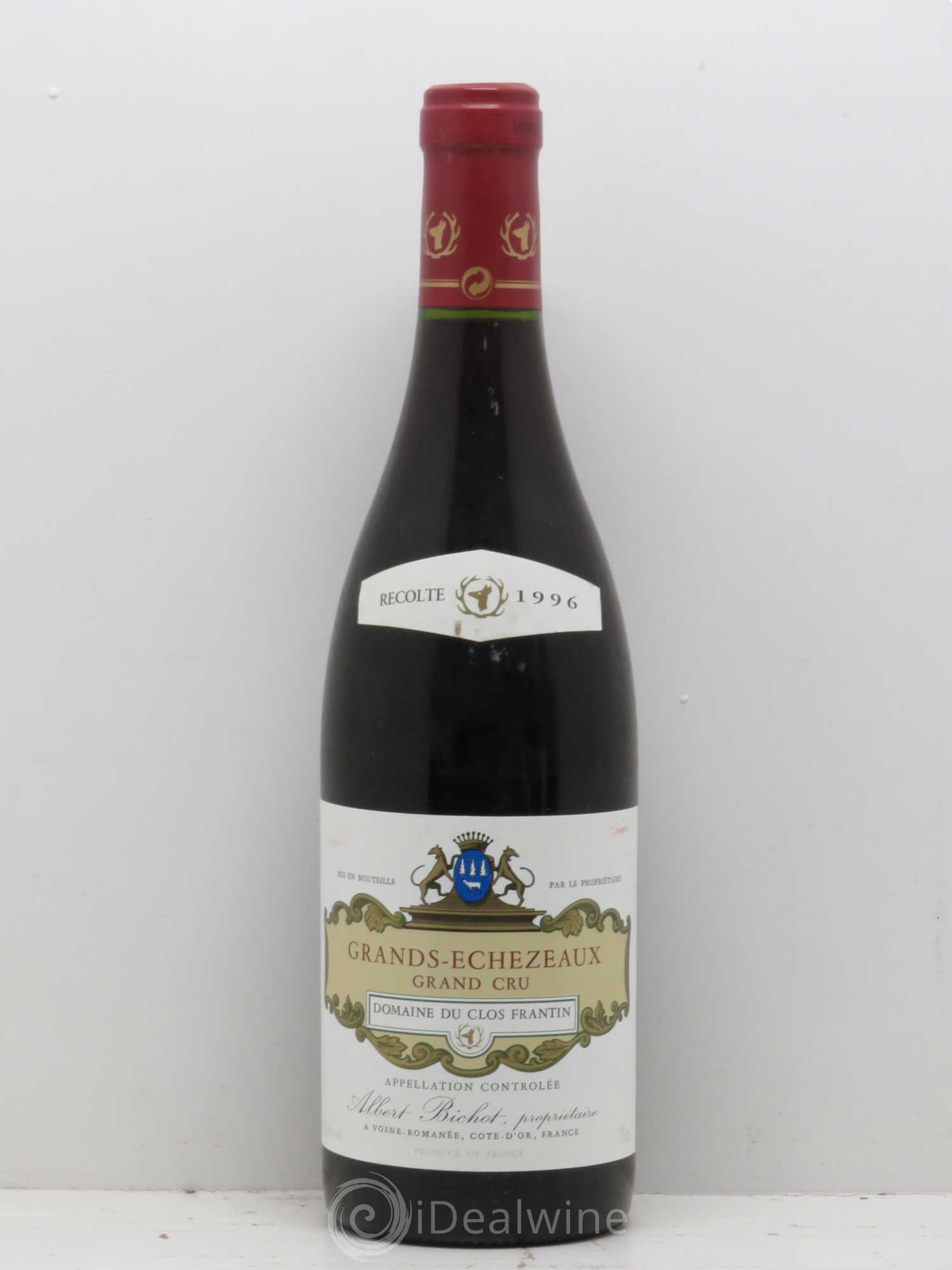 Grands-Echezeaux Grand Cru Clos Frantin - Albert Bichot 1996 - Lot de 1 bouteille - 0