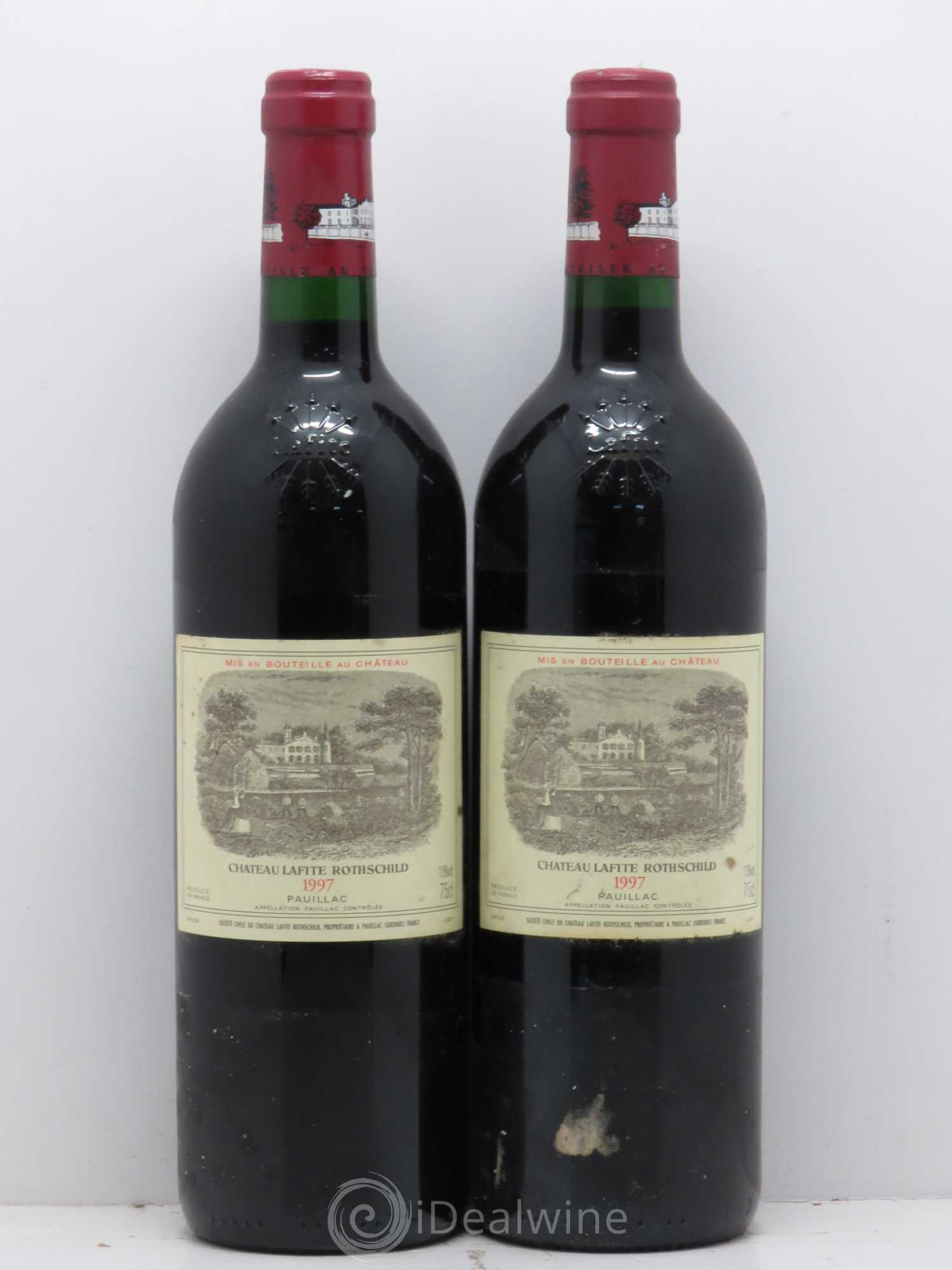 Château Lafite Rothschild 1er Grand Cru Classé 1997 - Lot de 2 bouteilles - 0