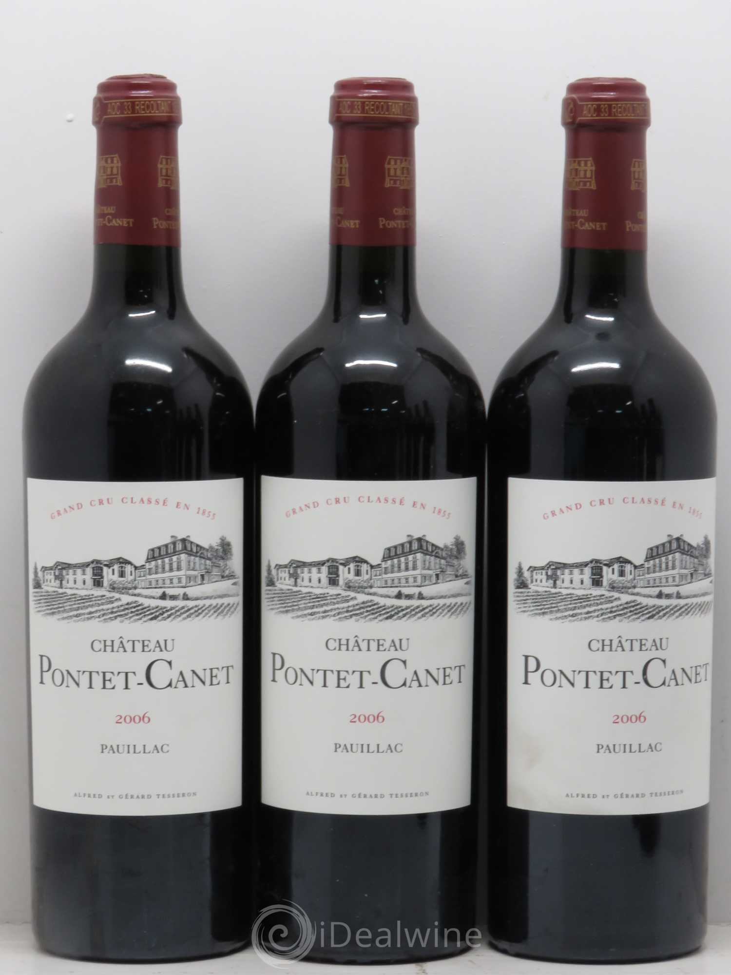 Château Pontet Canet 5ème Grand Cru Classé 2006 - Lot de 6 bouteilles - 2