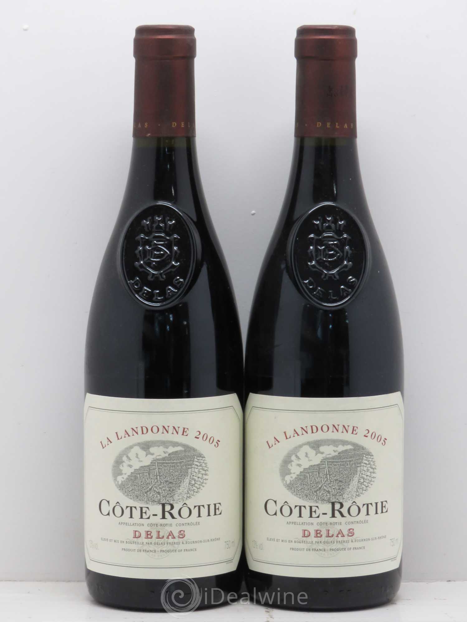 Côte-Rôtie La Landonne Delas Frères 2005 - Lot de 2 bouteilles - 0