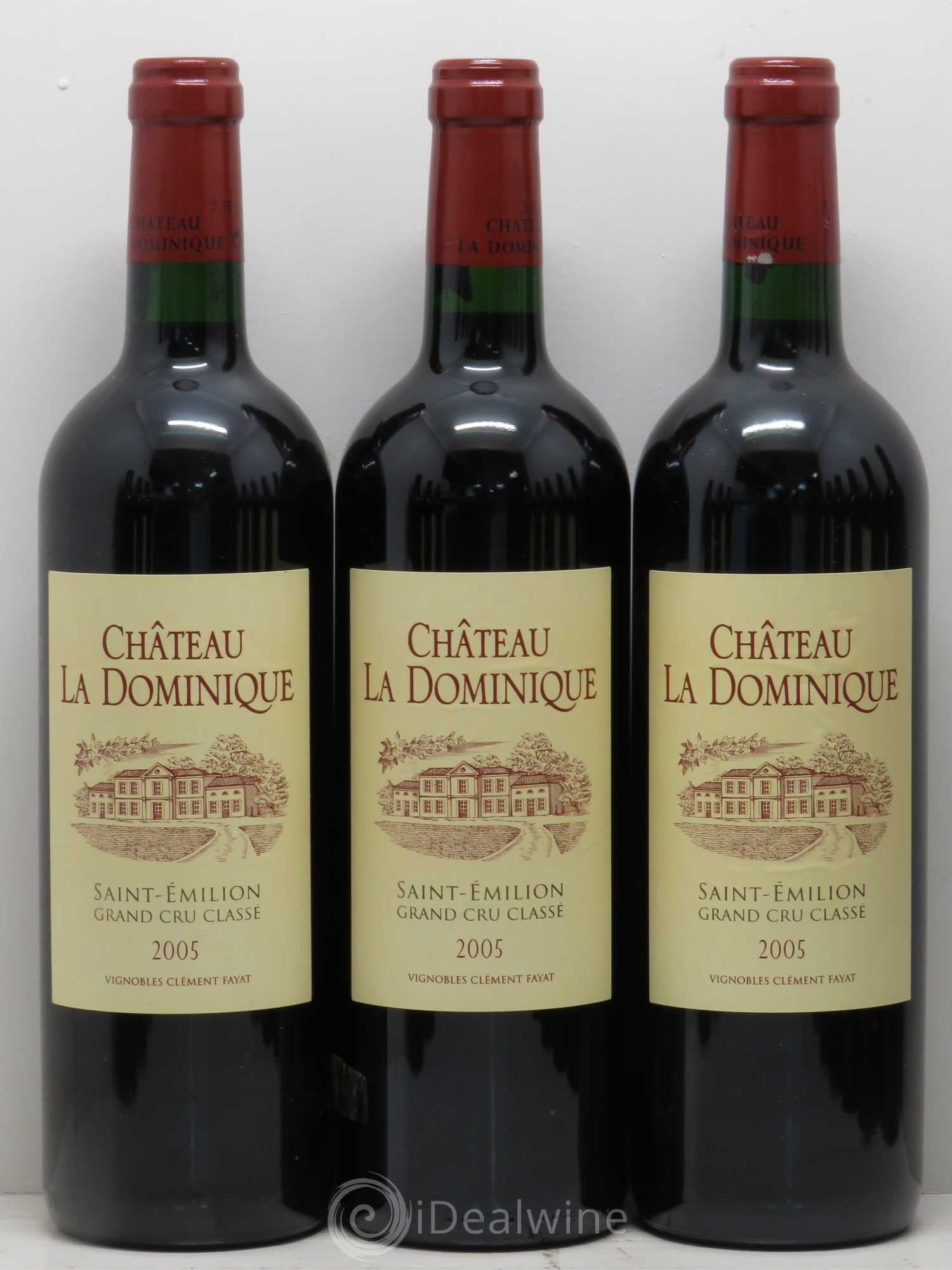 Château la Dominique Grand Cru Classé 2005 - Lot de 12 bouteilles - 1